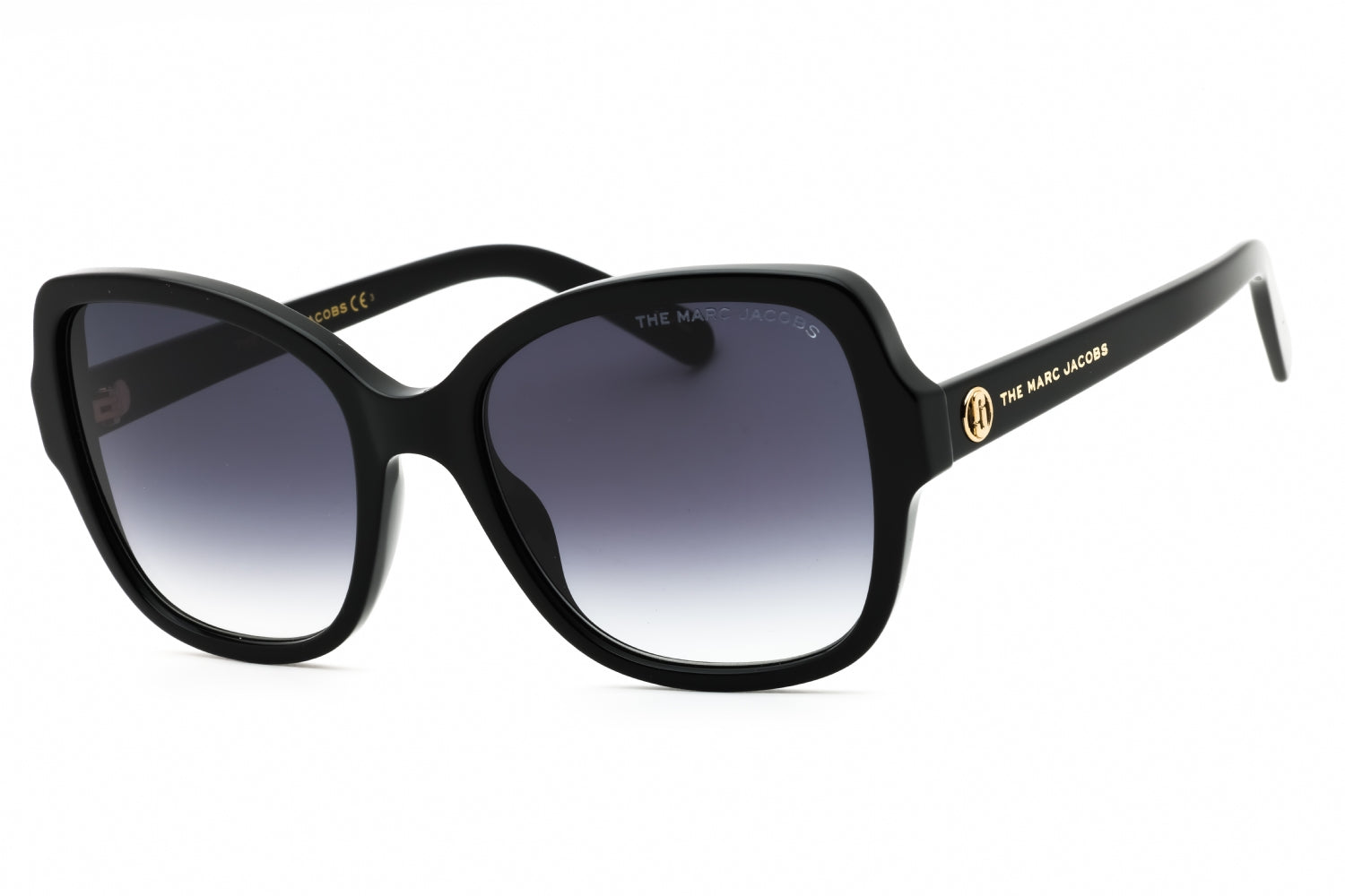 Authentic Marc Jacobs Marc 555/S Ladies Sunglasses Black Grey Gradient 55-19-145