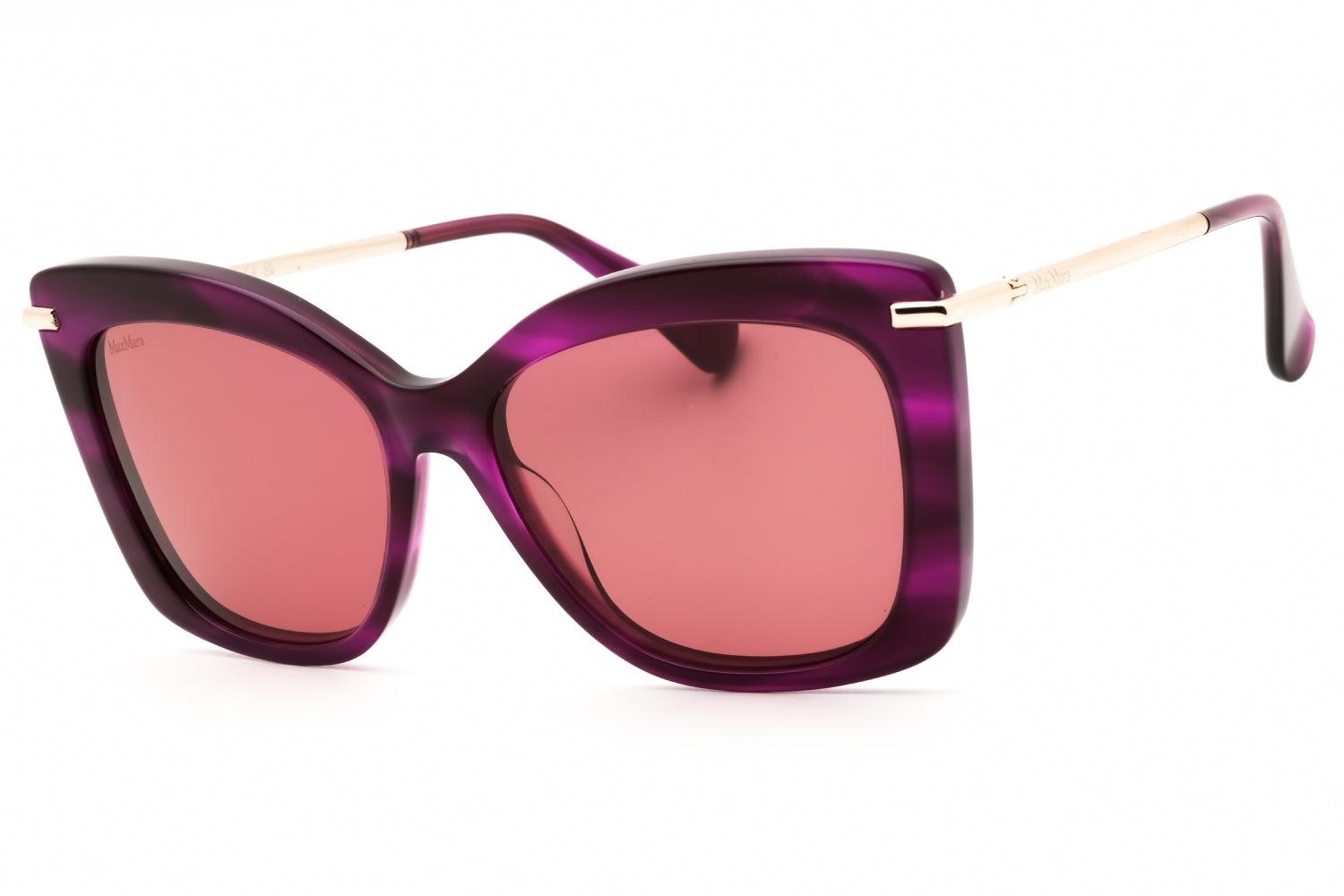 Authentic Max Mara MM0101 Beth1 Ladies Sunglasses Violet Other Gradient Blue 55-16-135