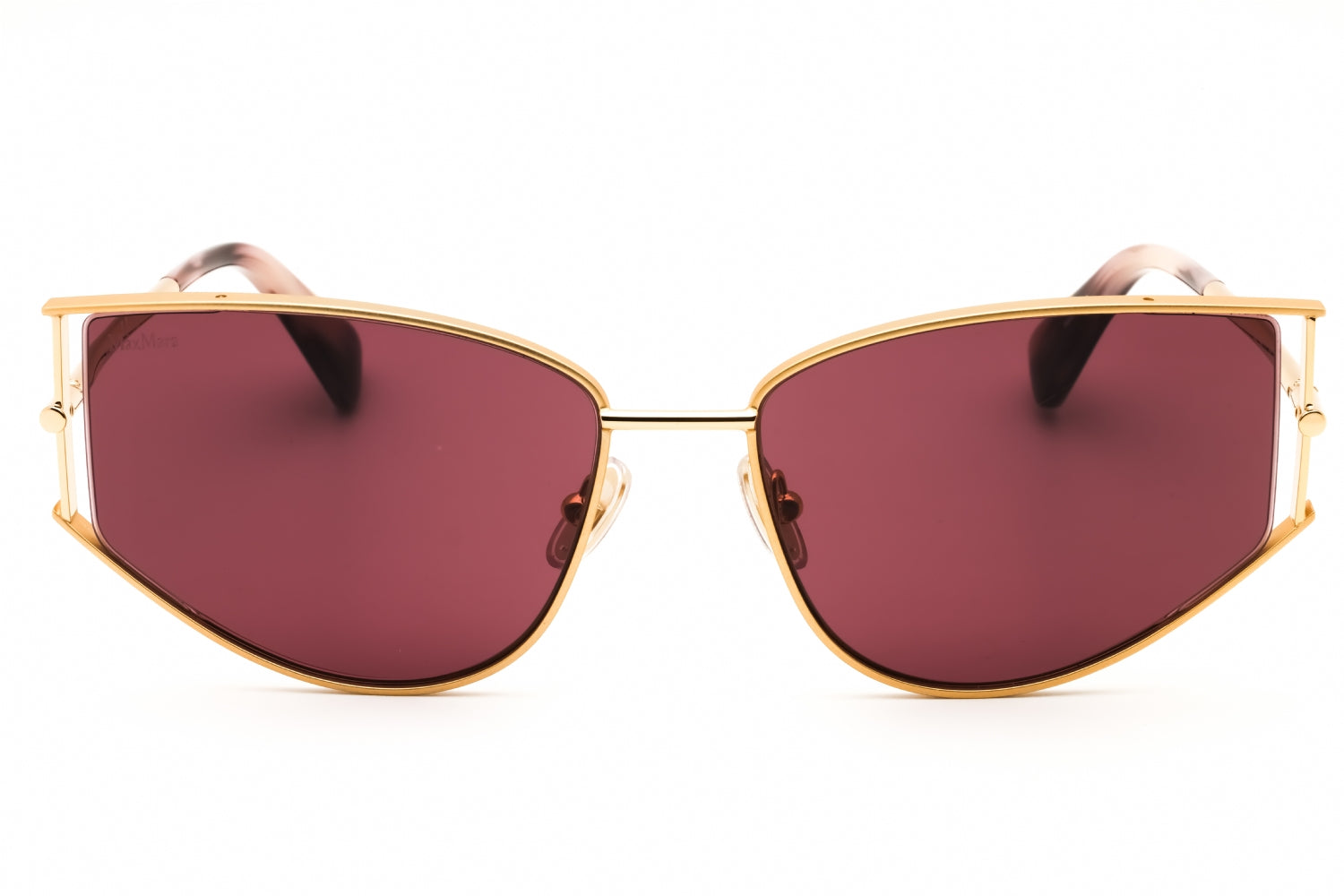 Authentic Max Mara MM0141 Menton-3 Ladies Sunglasses Gold Violet 58-17-135