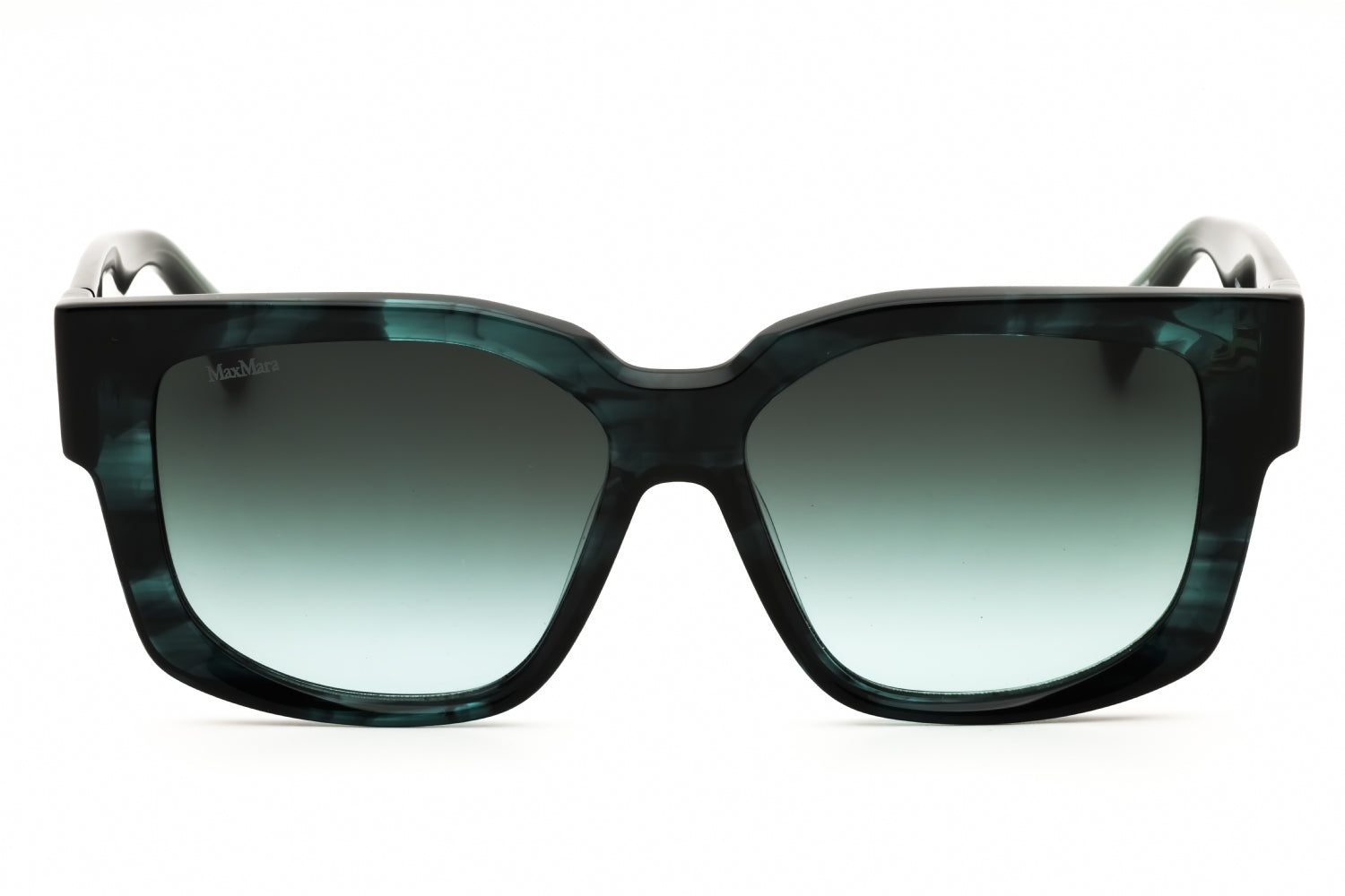 Authentic Max Mara MM0145 Glimpse-7 Ladies Sunglasses Dark Green Other Gradient Green 54-14-135