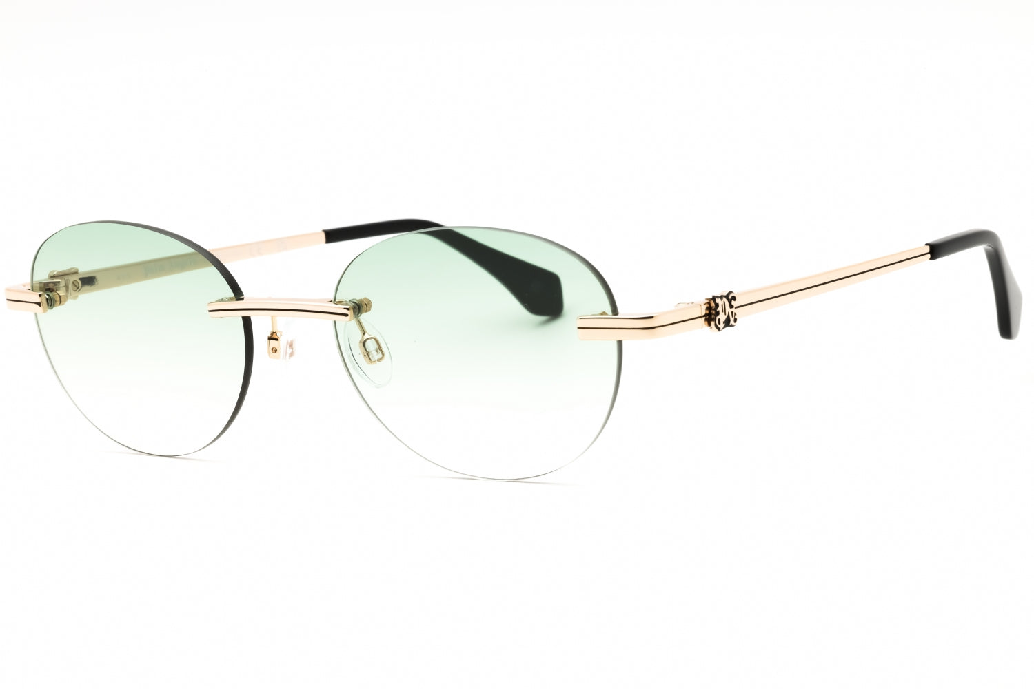 Authentic Palm Angels CRYSTAL Gold Gradient Green Unisex Sunglasses 56-19-145