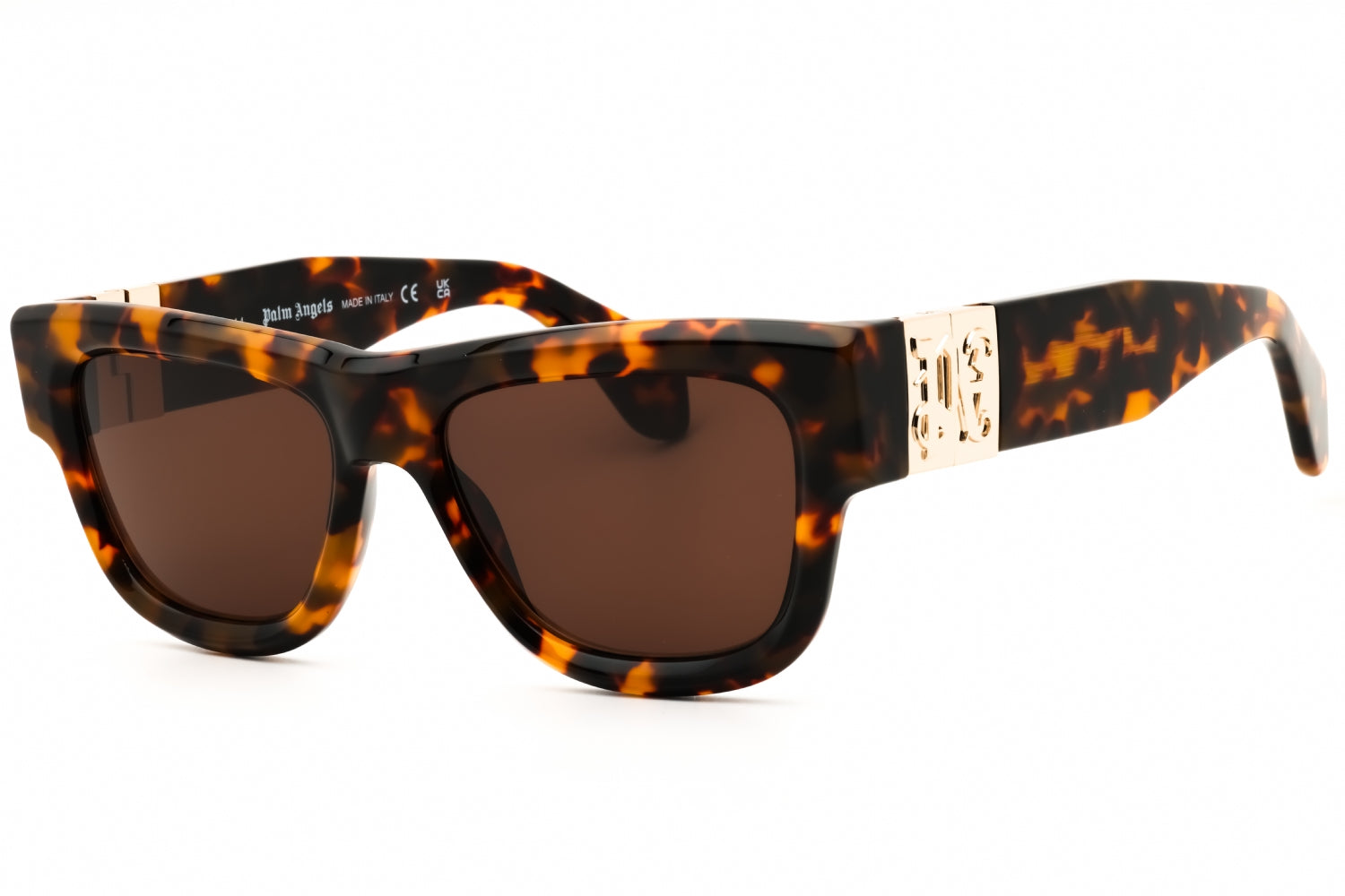 Authentic Palm Angels Merrill Unisex Sunglasses Havana Brown 55-17-140