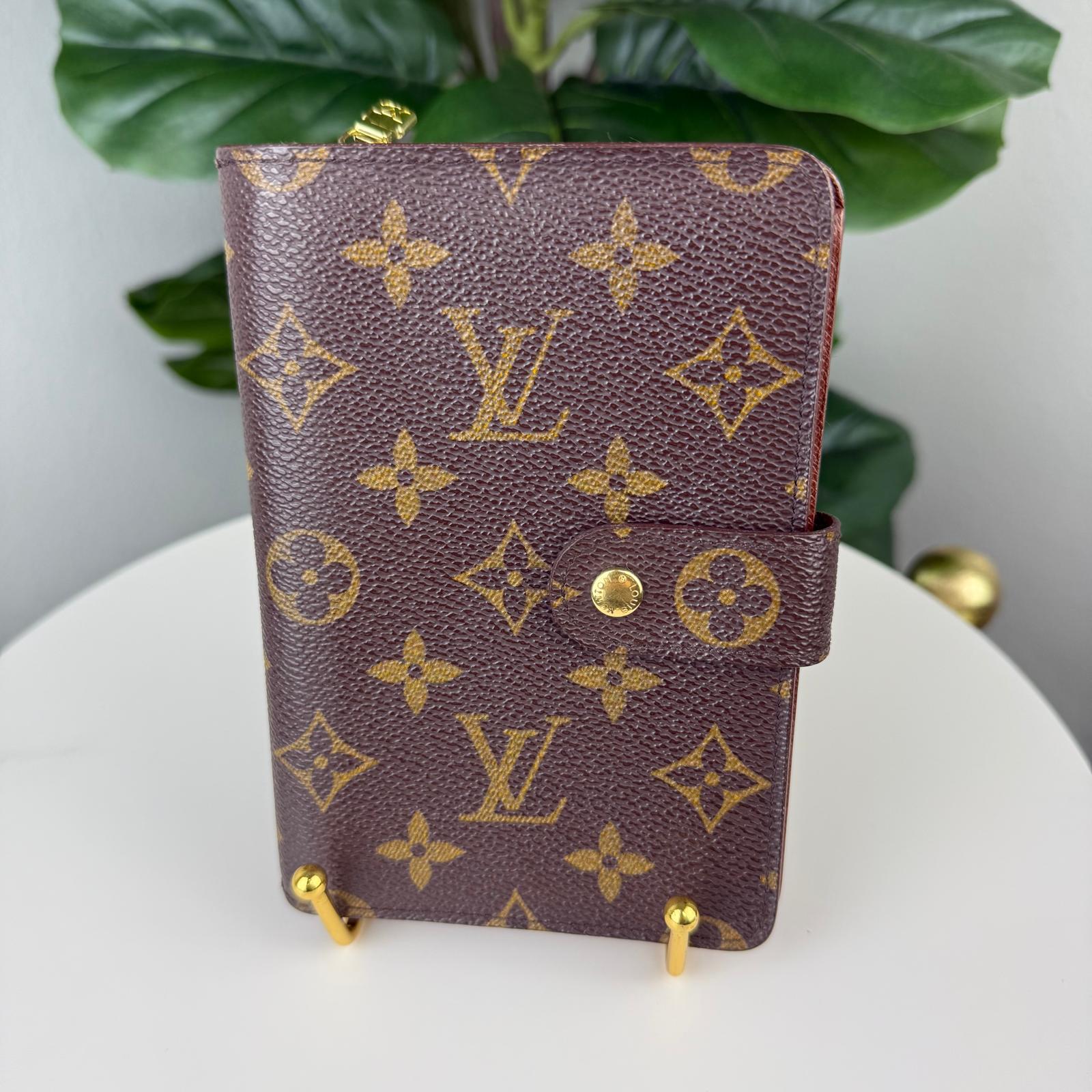 Authentic Louis Vuitton Monogram Porte Monnaie Zip Wallet