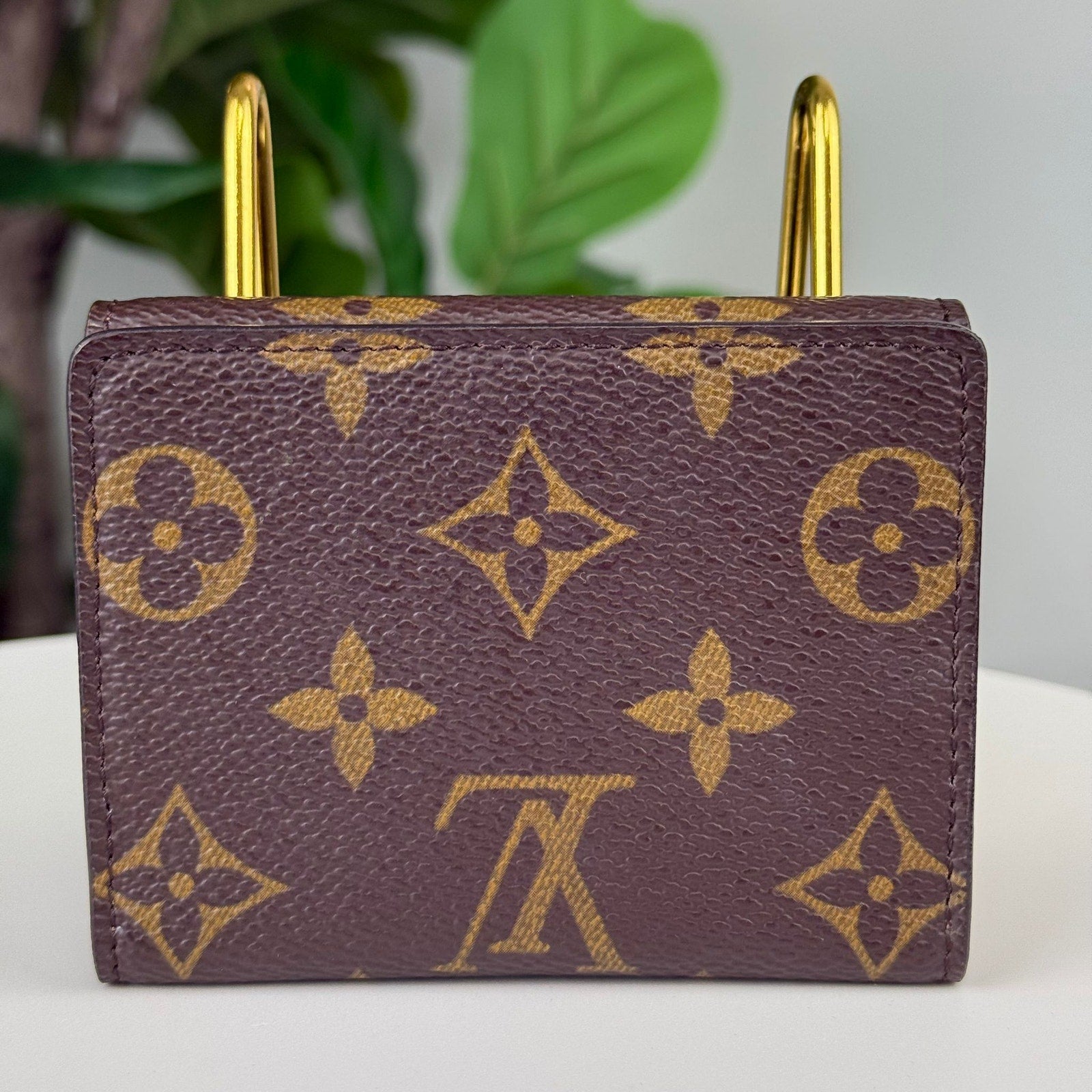 Authentic Louis Vuitton Monogram Ludlow Compact Wallet Small Wallet