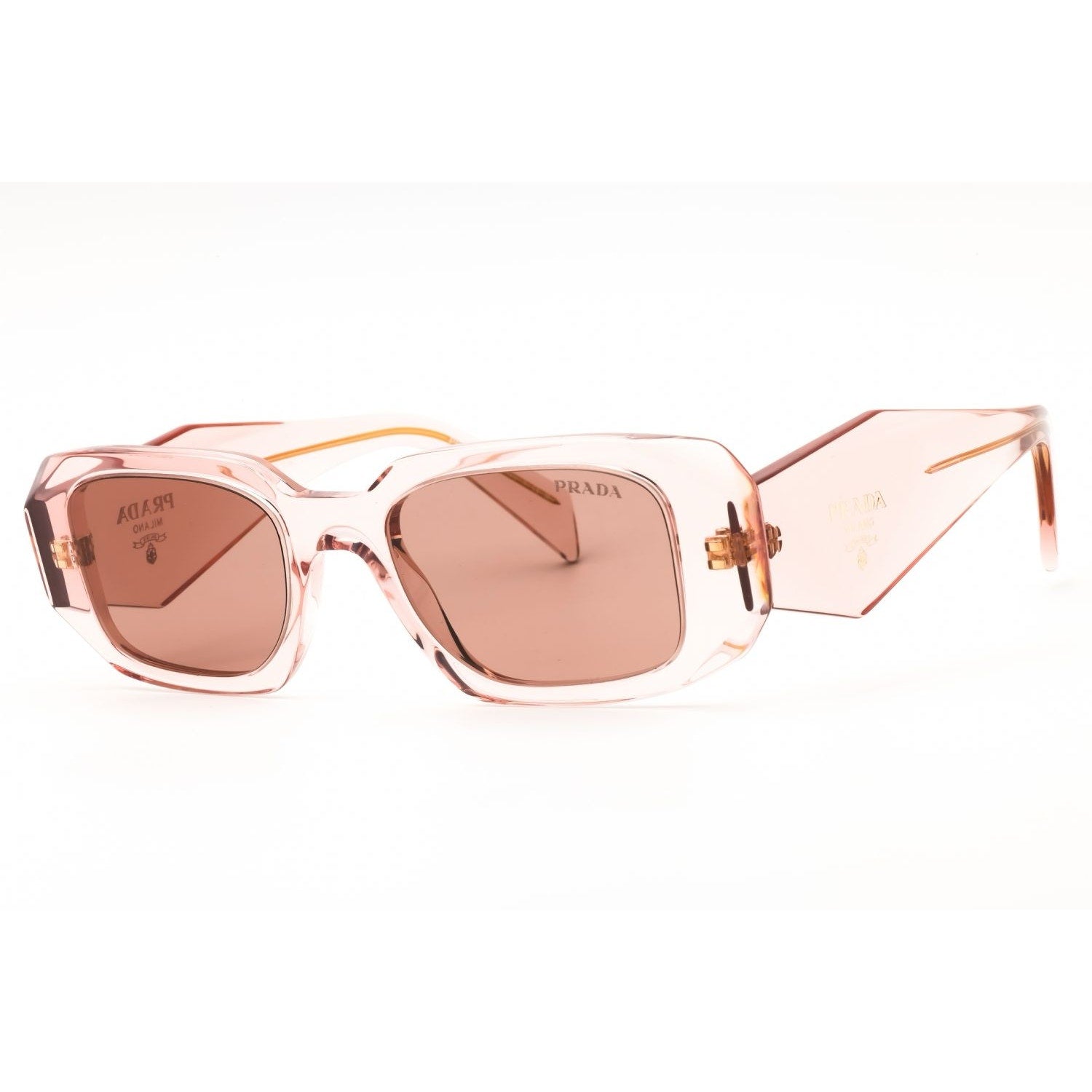 $500+ Retail Prada Sunglasses Transparent Peach