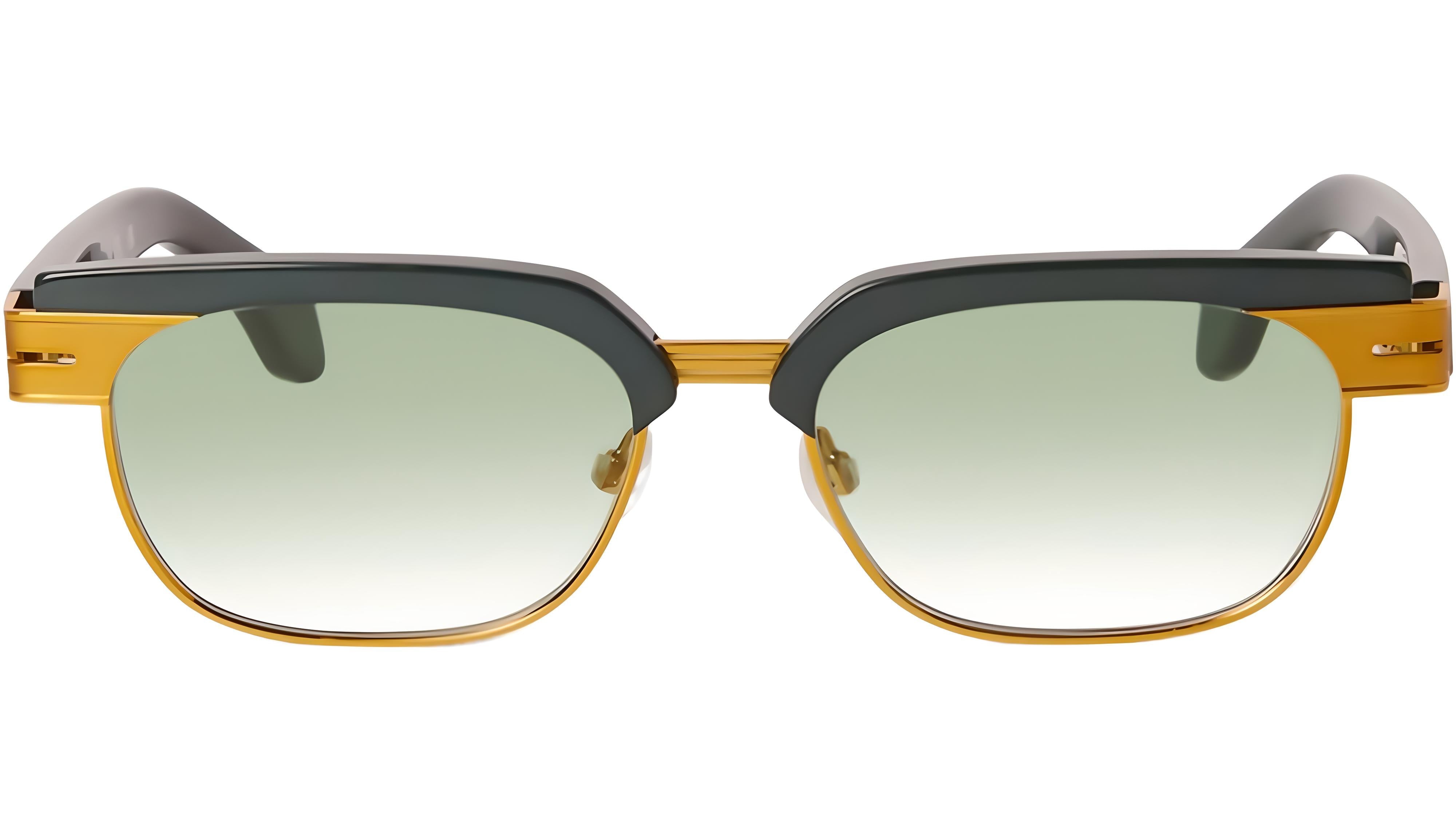 Authentic Palm Angels Fortuna Ladies Sunglasses Dark Green Gradient Green 54-17-140