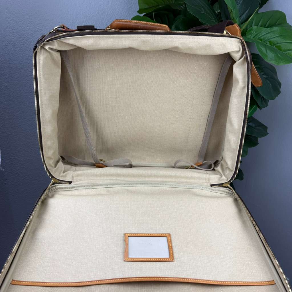 Authentic Louis Vuitton Monogram Canvas Satellite 53 Soft Suitcase