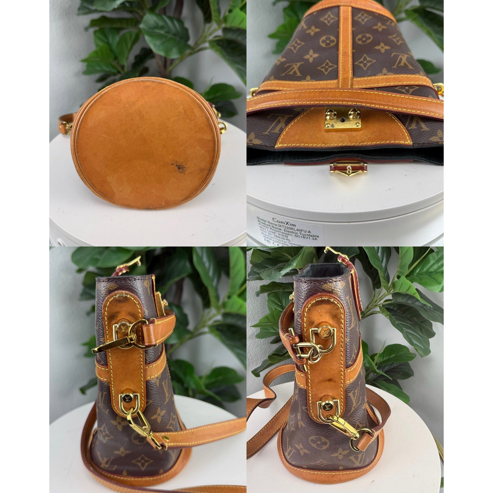 Louis Vuitton Monogram Canvas Duffle Bag