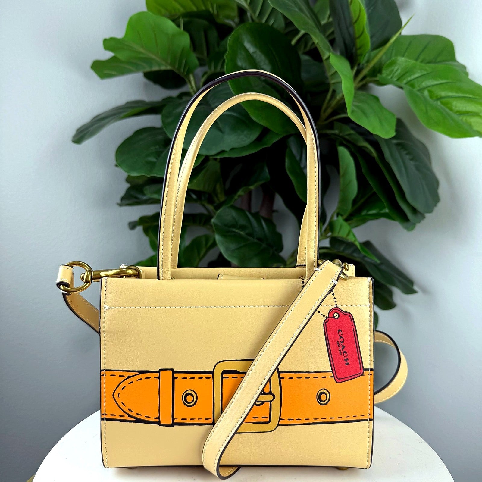 Authentic Coach Cashin Carry Tote front