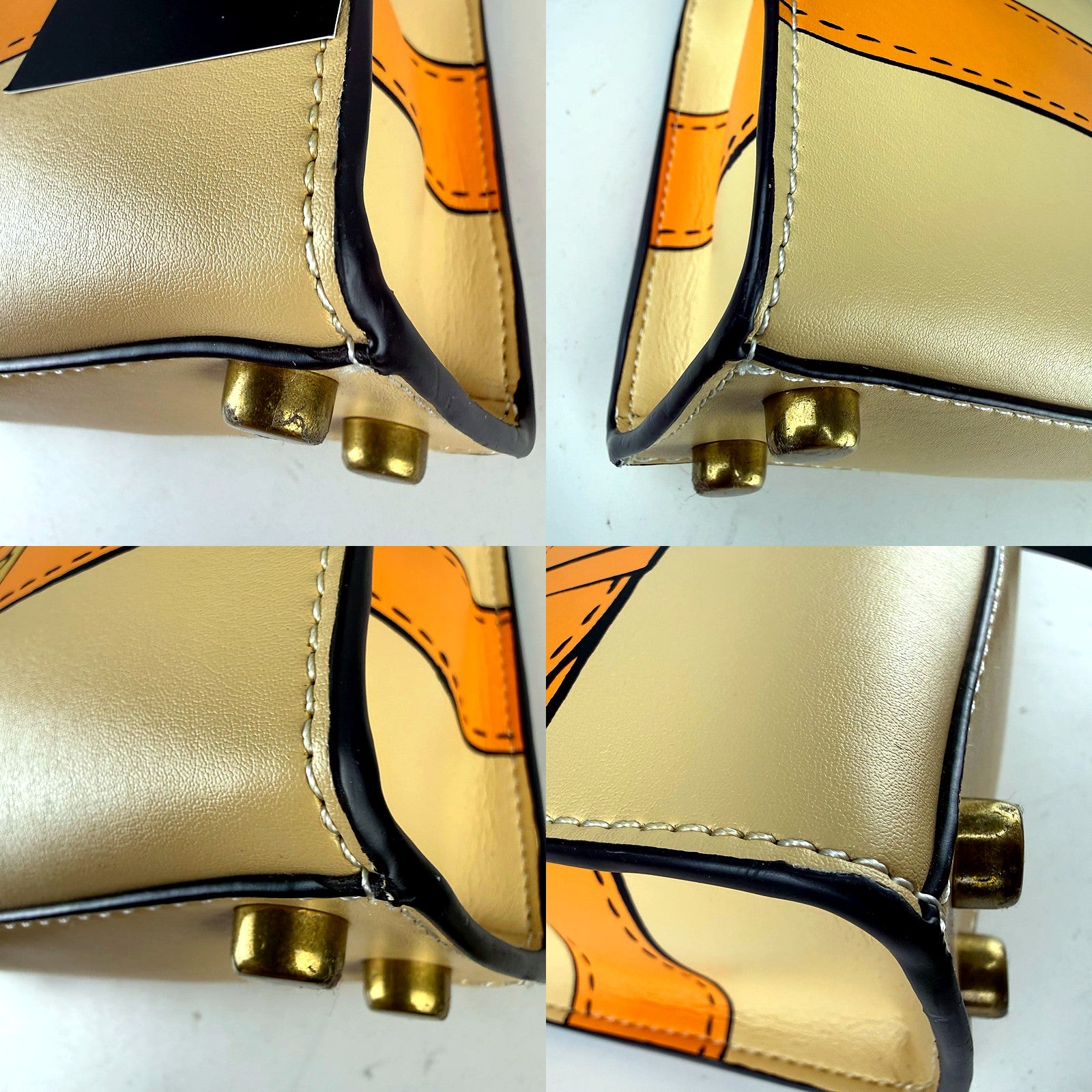 Authentic Coach Cashin Carry Tote detail grid 2