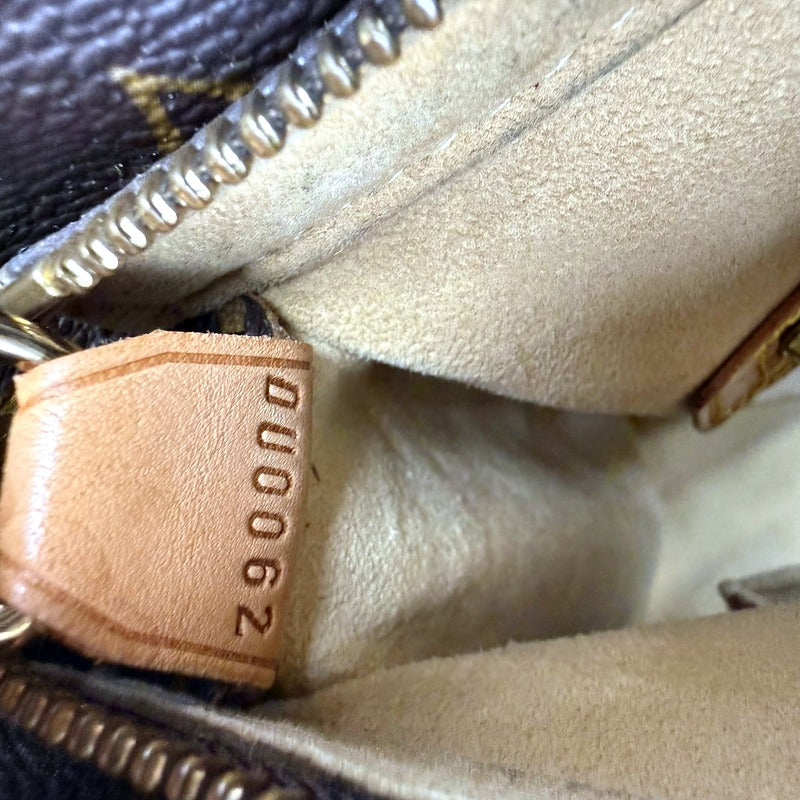 Louis Vuitton Looping GM - interior date code DU0062, Louis Vuitton Paris made in France stamp