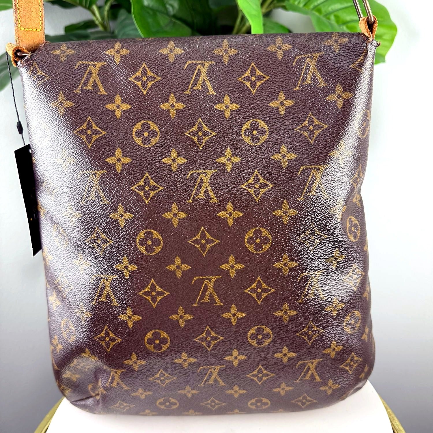 Louis Vuitton Musette Salsa - back panel monogram canvas