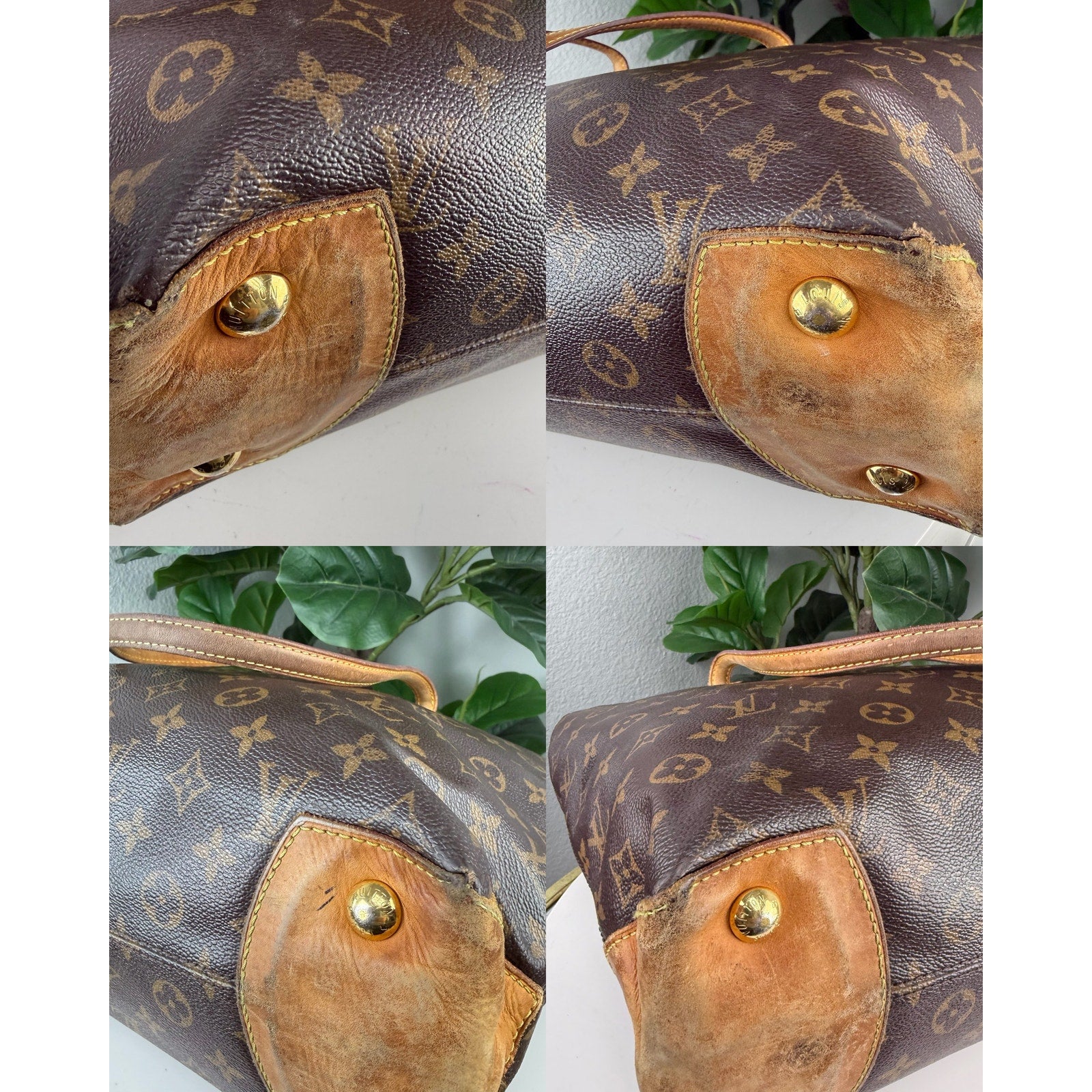 Louis Vuitton Monogram Canvas Wilshire MM Tote Bag