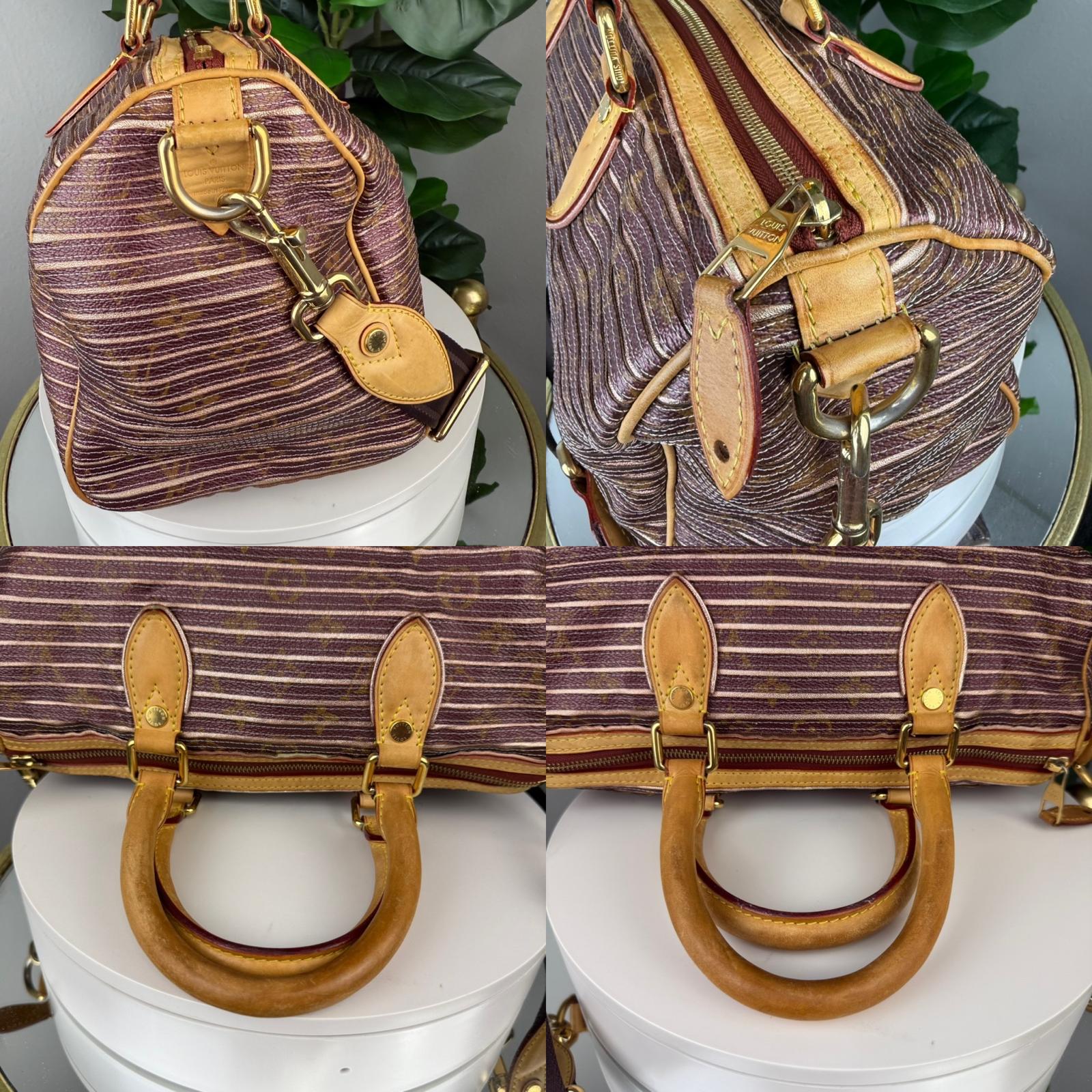 Authentic Louis Vuitton Limited Edition Monogram Eden Speedy 30 Bag