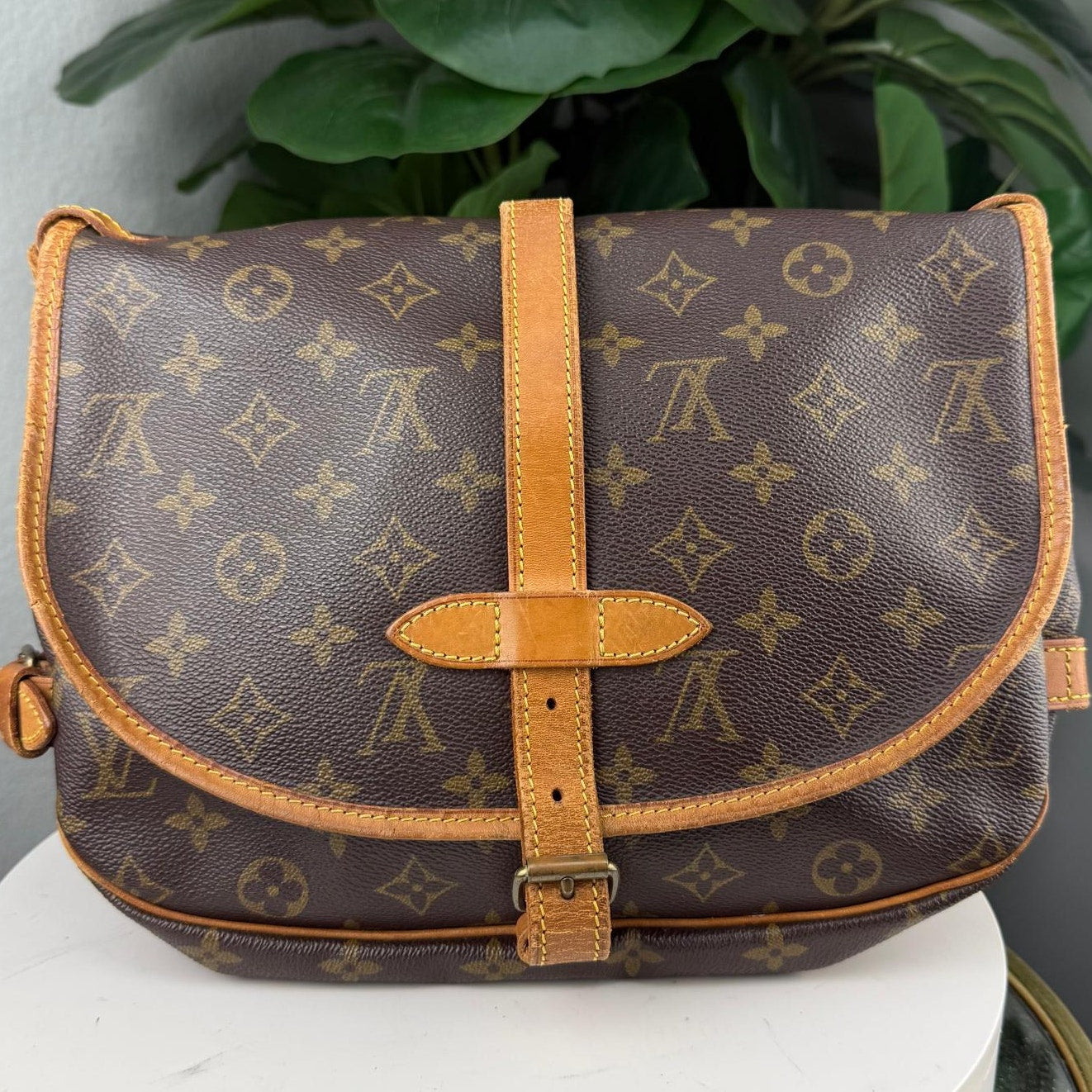 Authentic Louis Vuitton Saumur 30 Shoulder Bag