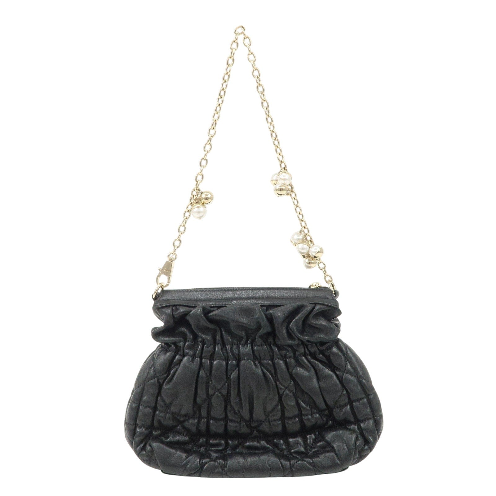 Authentic Christian Dior Chain Shoulder Bag
