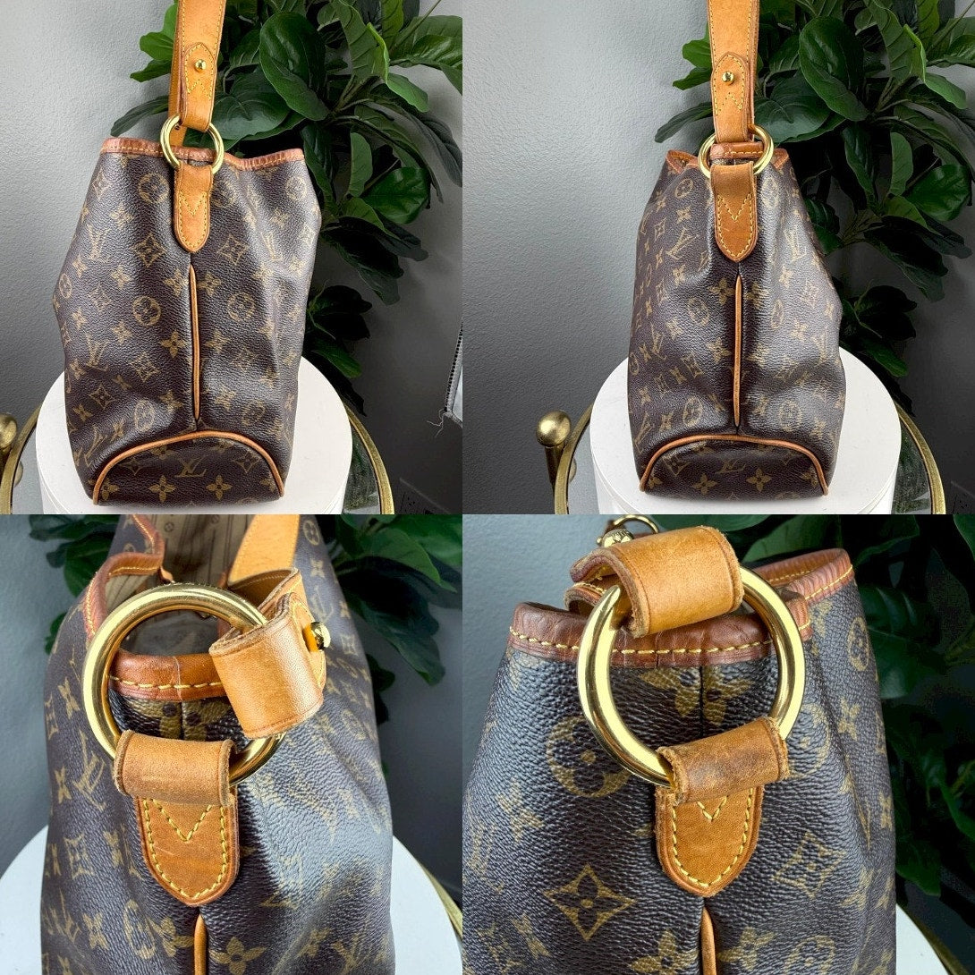 Authentic  Louis Vuitton Monogram Canvas Delightful PM Hobo Bag