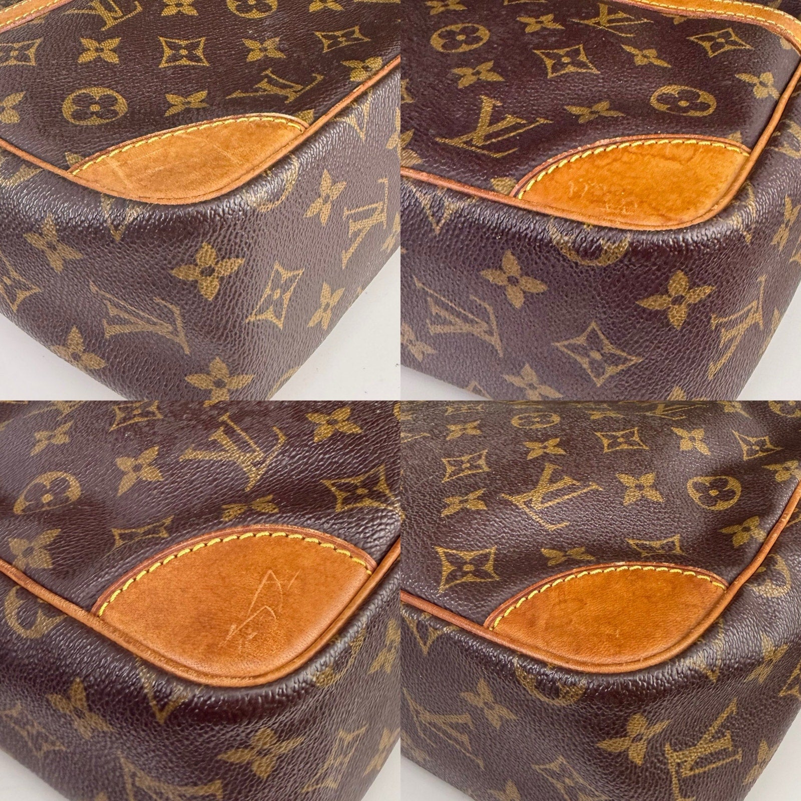 Louis Vuitton Trocadero GM Monogram Canvas Crossbody Bag Authentic Pre Owned