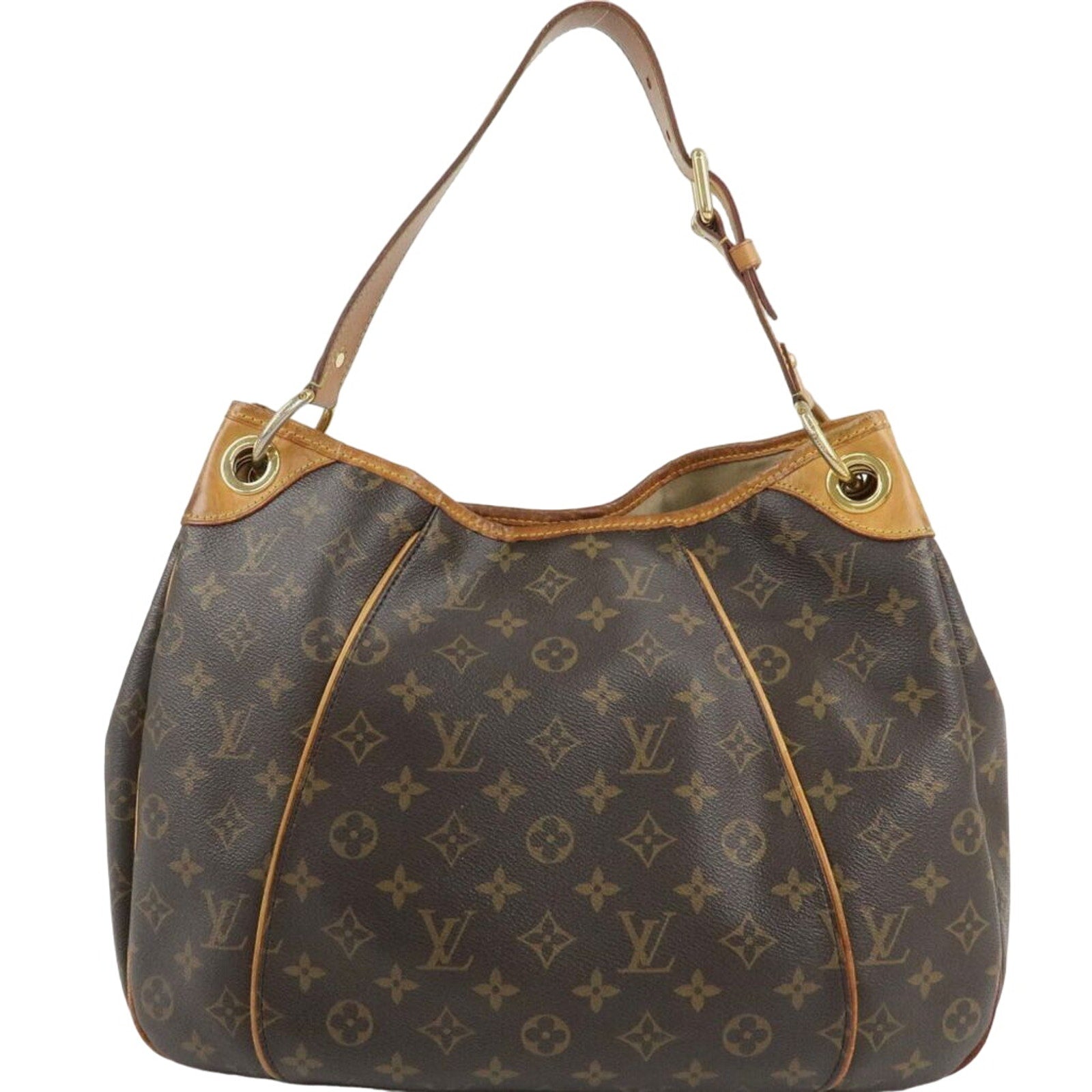 Authentic Louis Vuitton Monogram Galliera Shoulder Bag