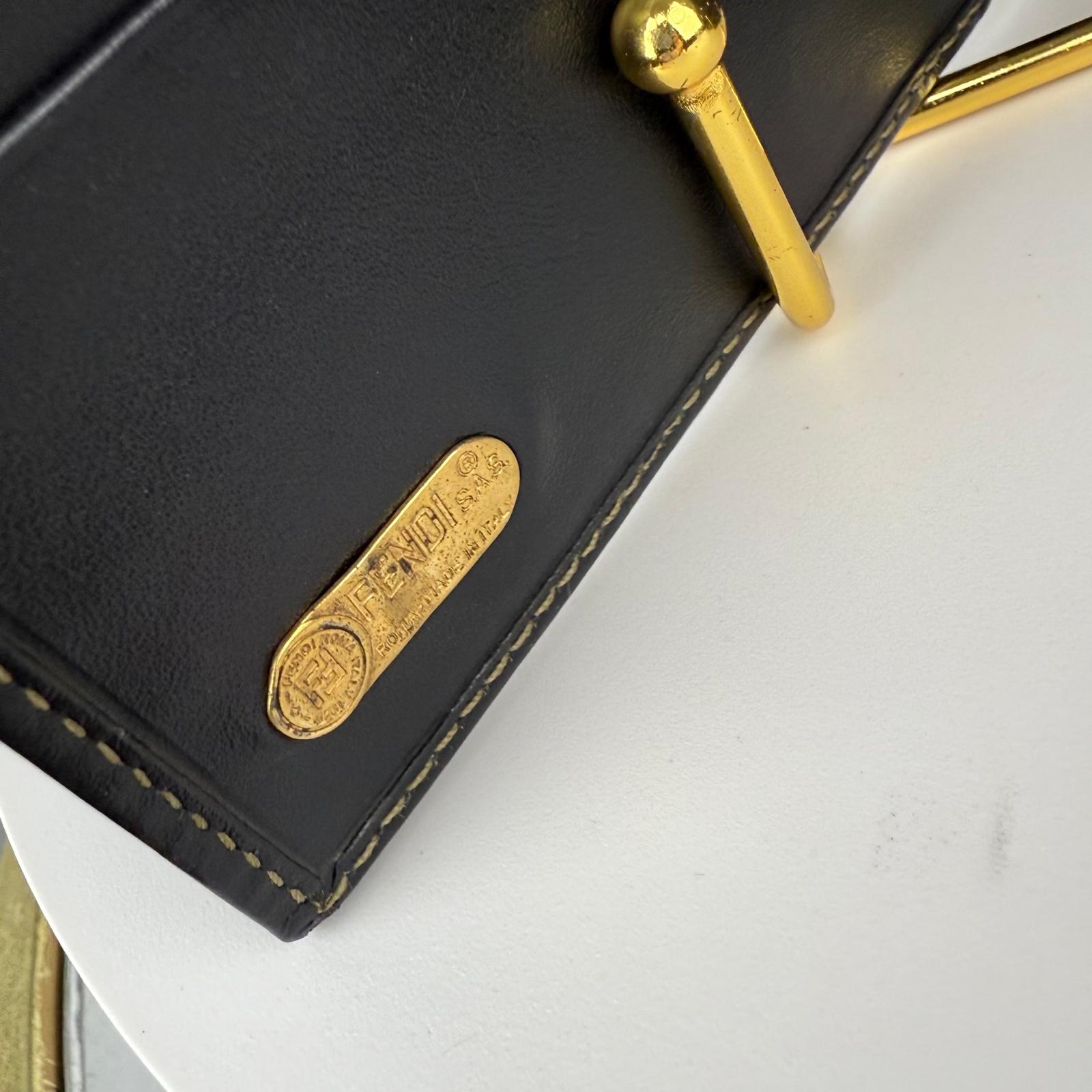 Authentic Fendi Zucca Bi-Fold Men's Wallet