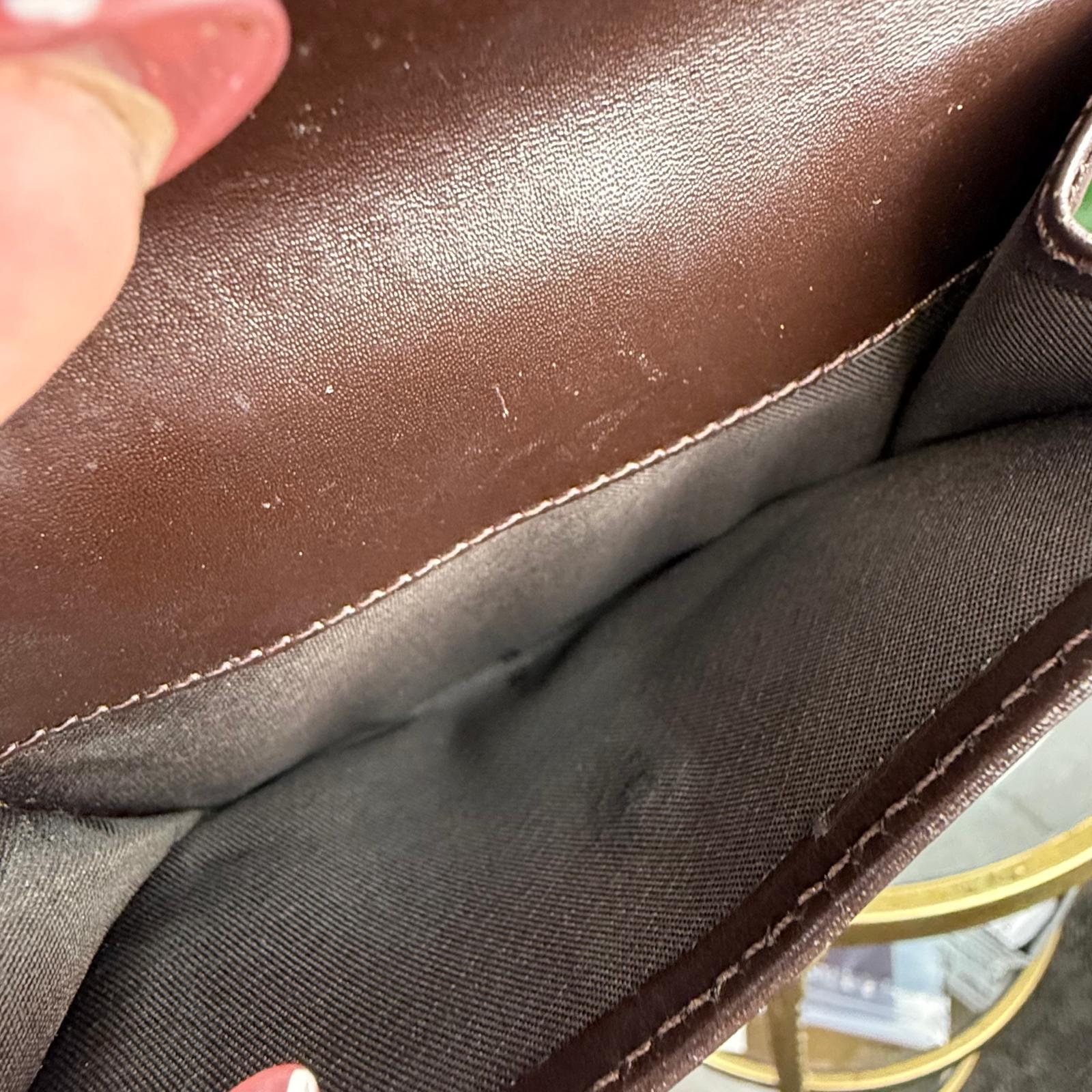 Authentic FENDI Zucca Canvas Leather Wallet