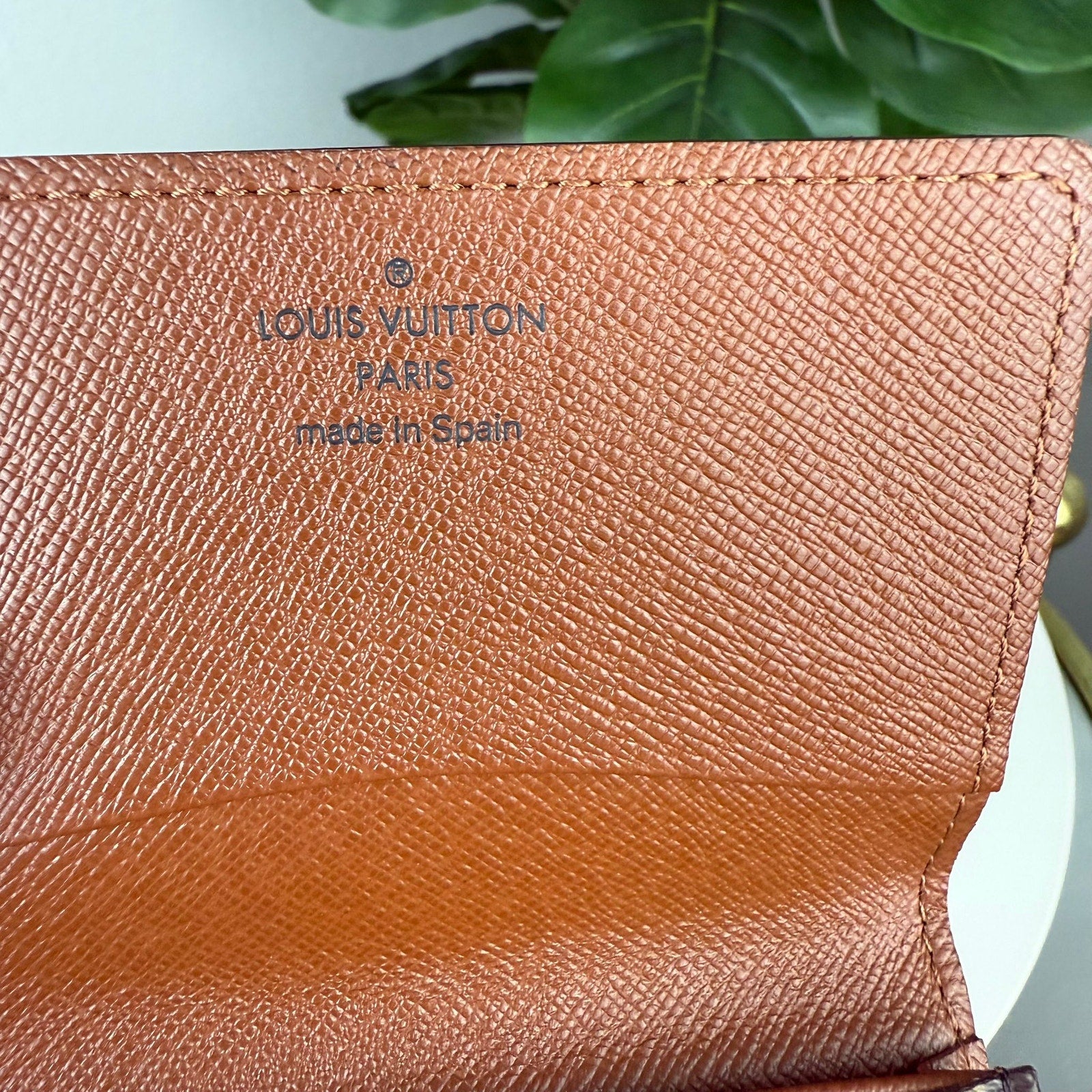 Authentic Louis Vuitton Monogram Canvas Wallet