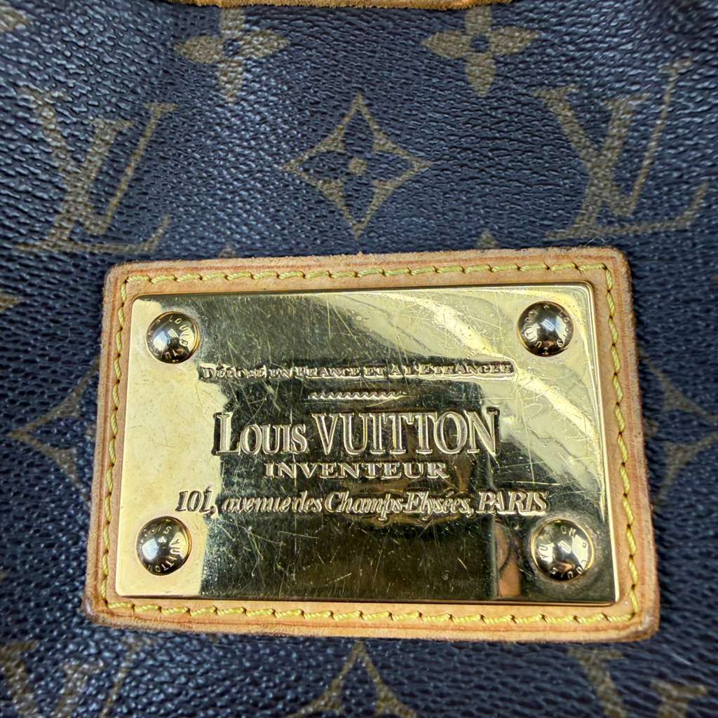 Authentic Louis Vuitton Monogram Canvas Galliera PM Shoulder Bag