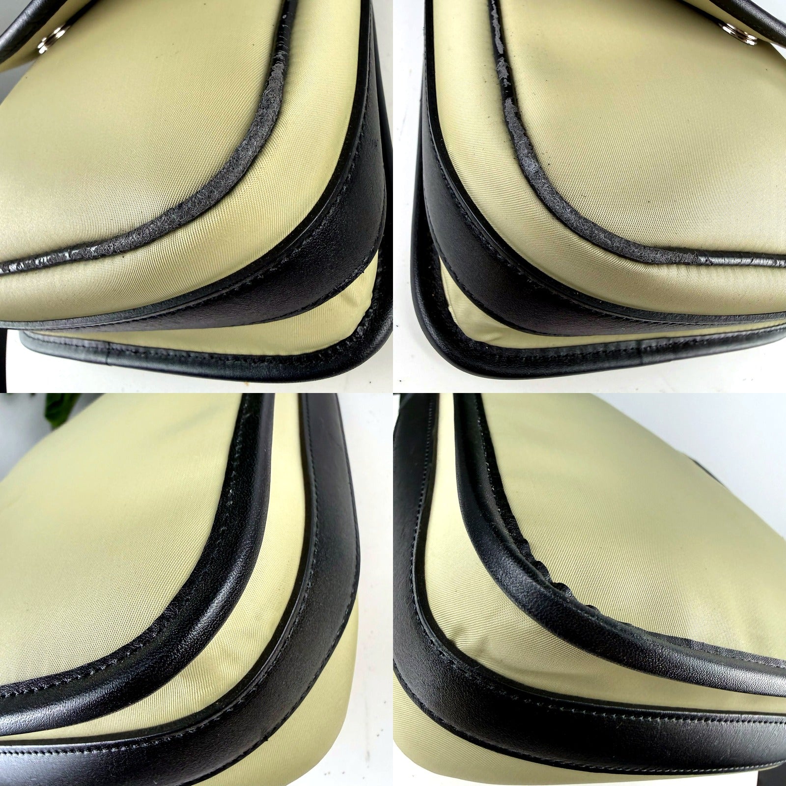Authentic Burberry Olive Nylon Messenger Bag