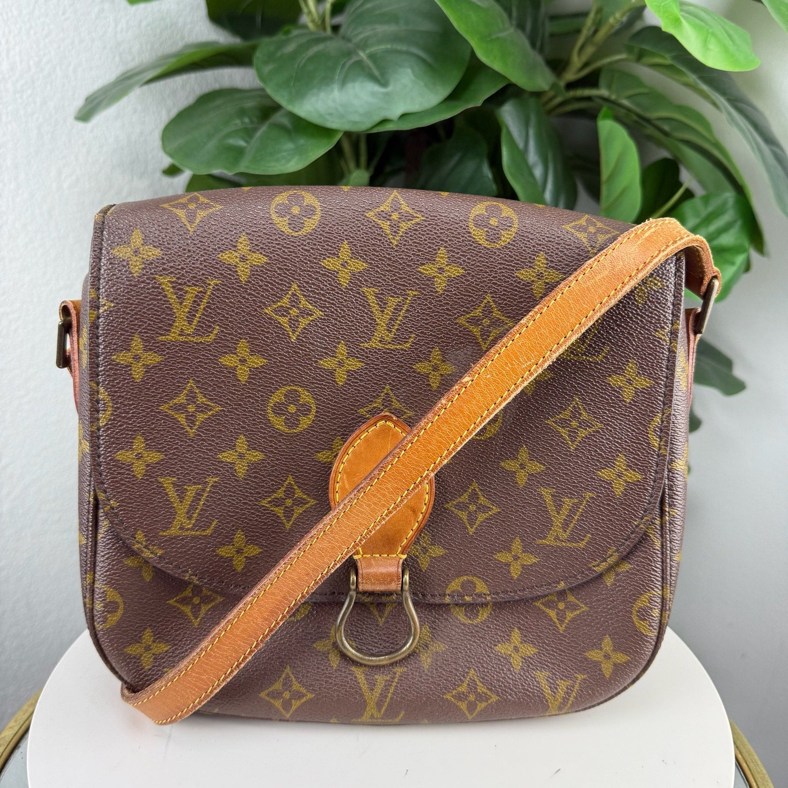 Louis Vuitton Monogram Saint Cloud GM Shoulder Bag