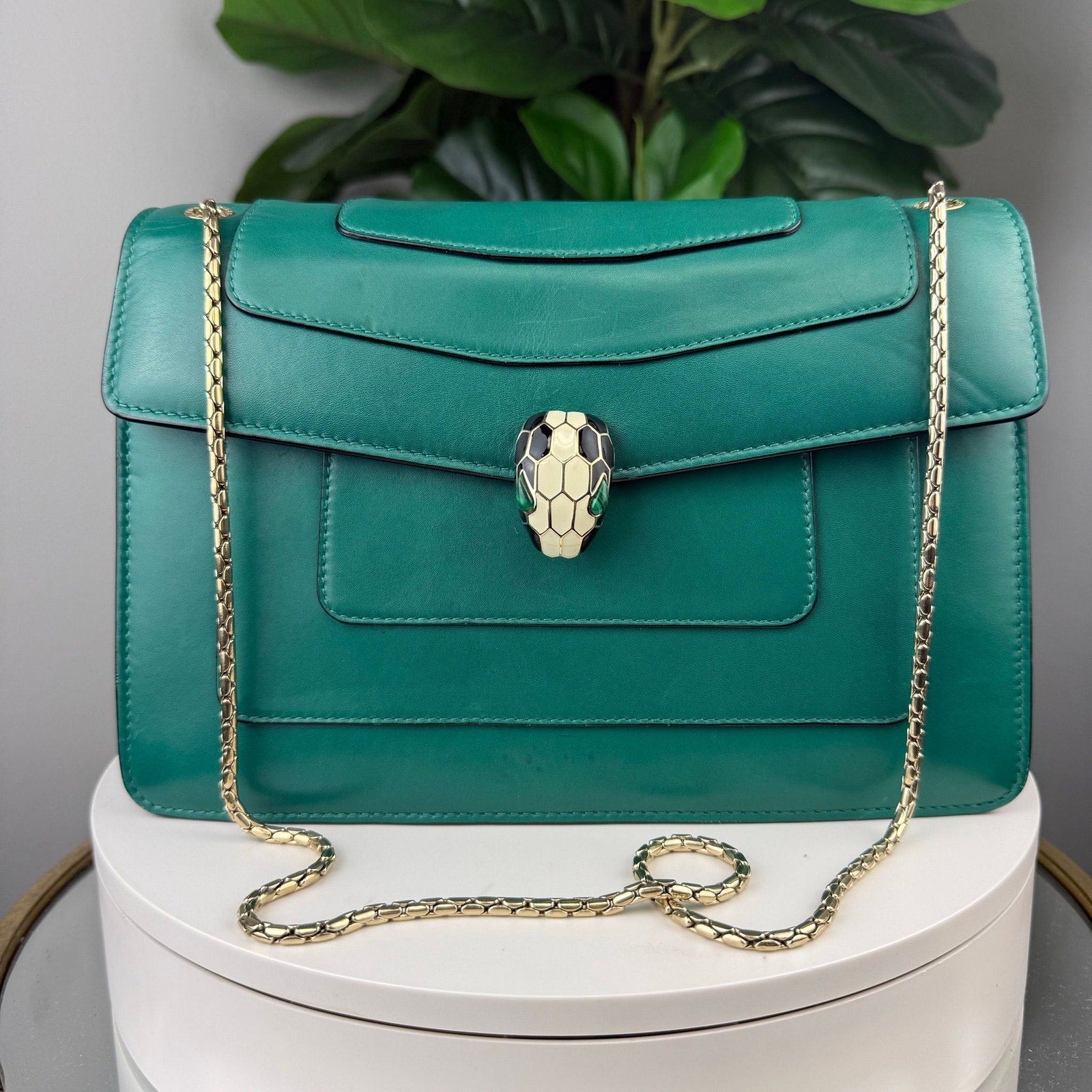💎Authentic Bulgari Serpenti Forever Shoulder Bag