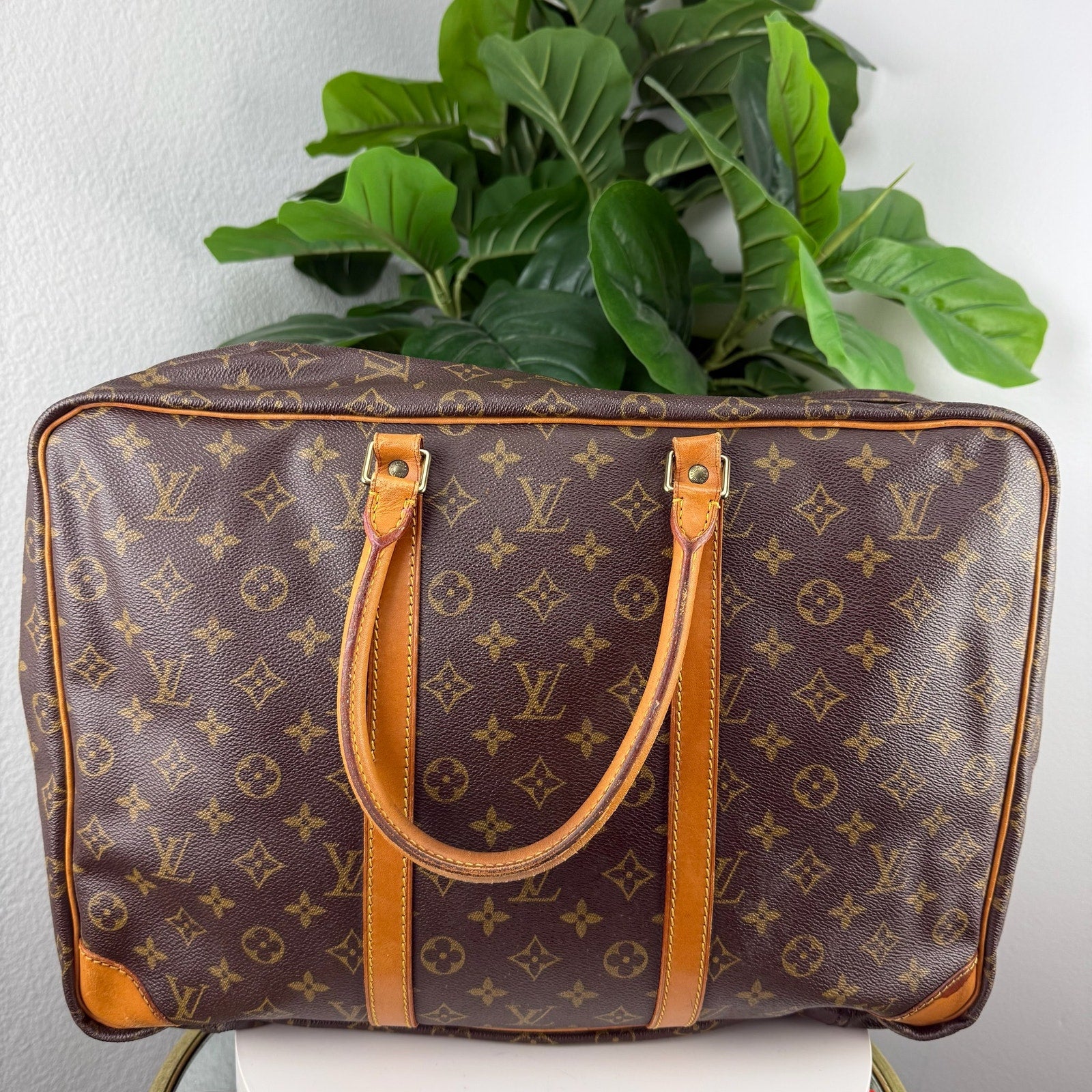 Louis Vuitton Monogram Soft Suitcase Classic Travel Bag