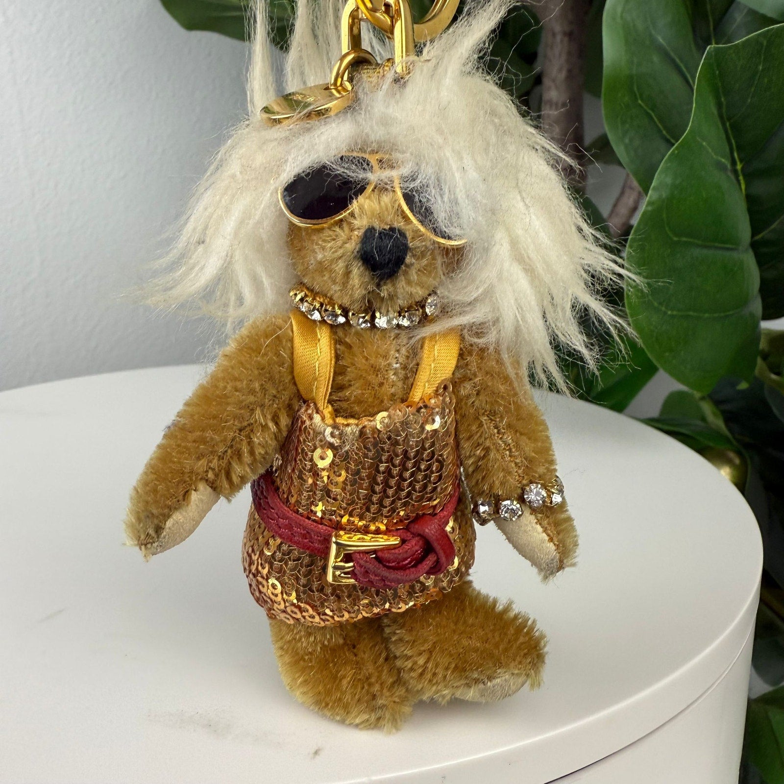 Authentic Prada Trick Bear Tina Bag Jewel Bear