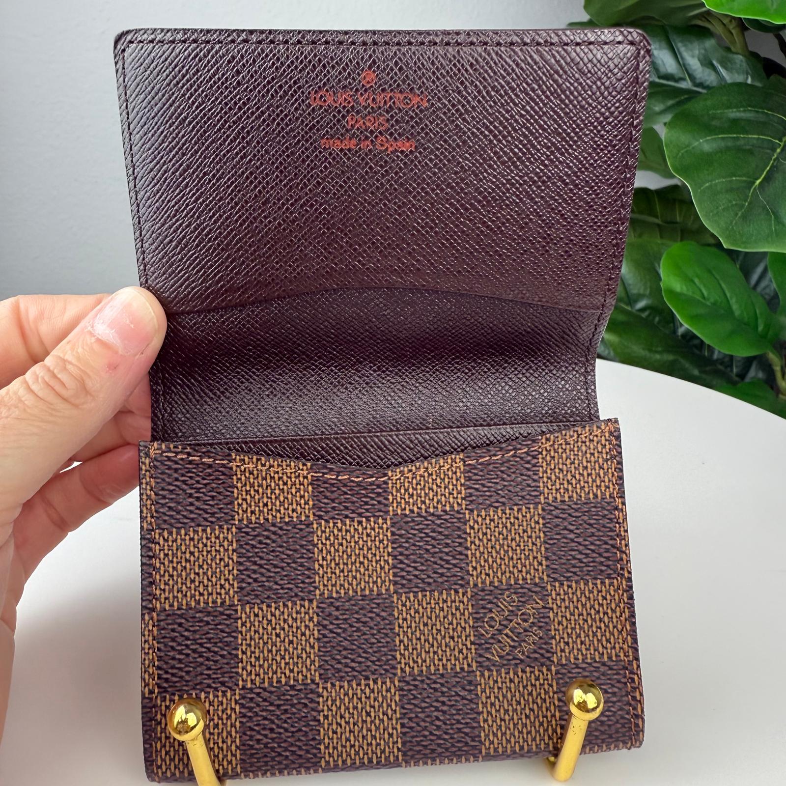 💎Authentic Louis Vuitton Damier Ebene Wallet