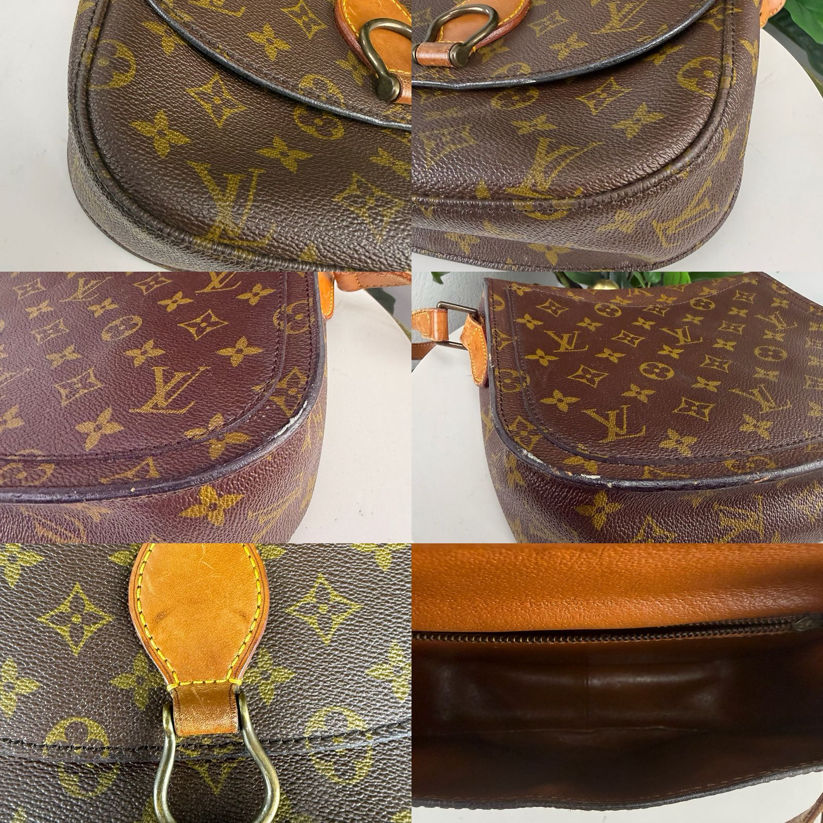 Louis Vuitton Monogram Saint Cloud GM Shoulder Bag