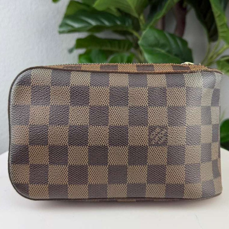 Authentic Louis Vuitton Geronimos Damier Ebene Canvas Bumbag Bag