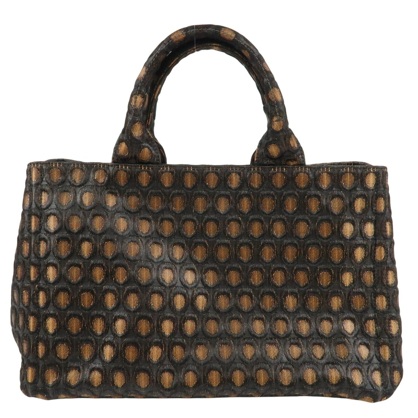 Authentic PRADA Canapa Tote Bag 2-Way