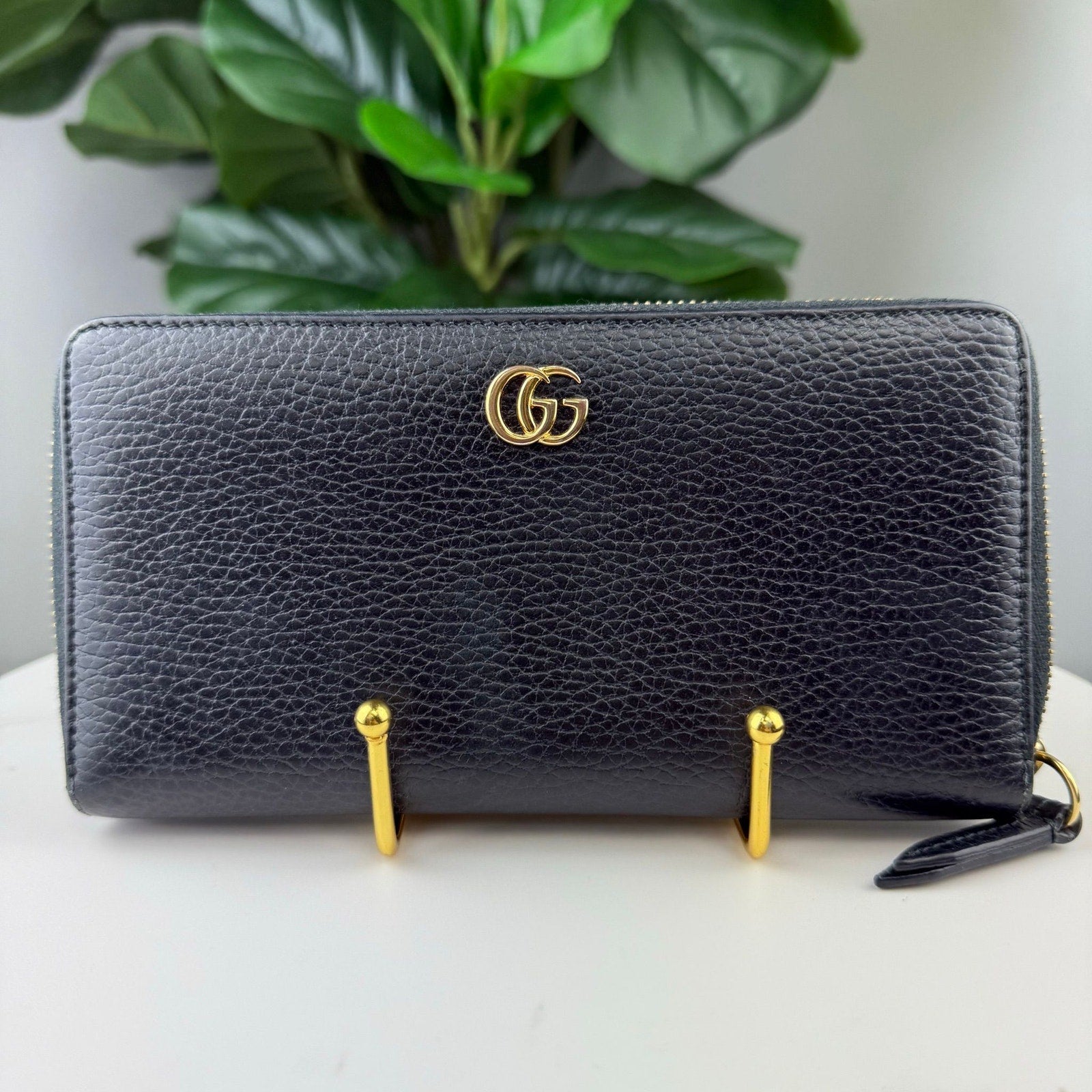 💎Authentic Gucci GG Marmont Zip Around Wallet