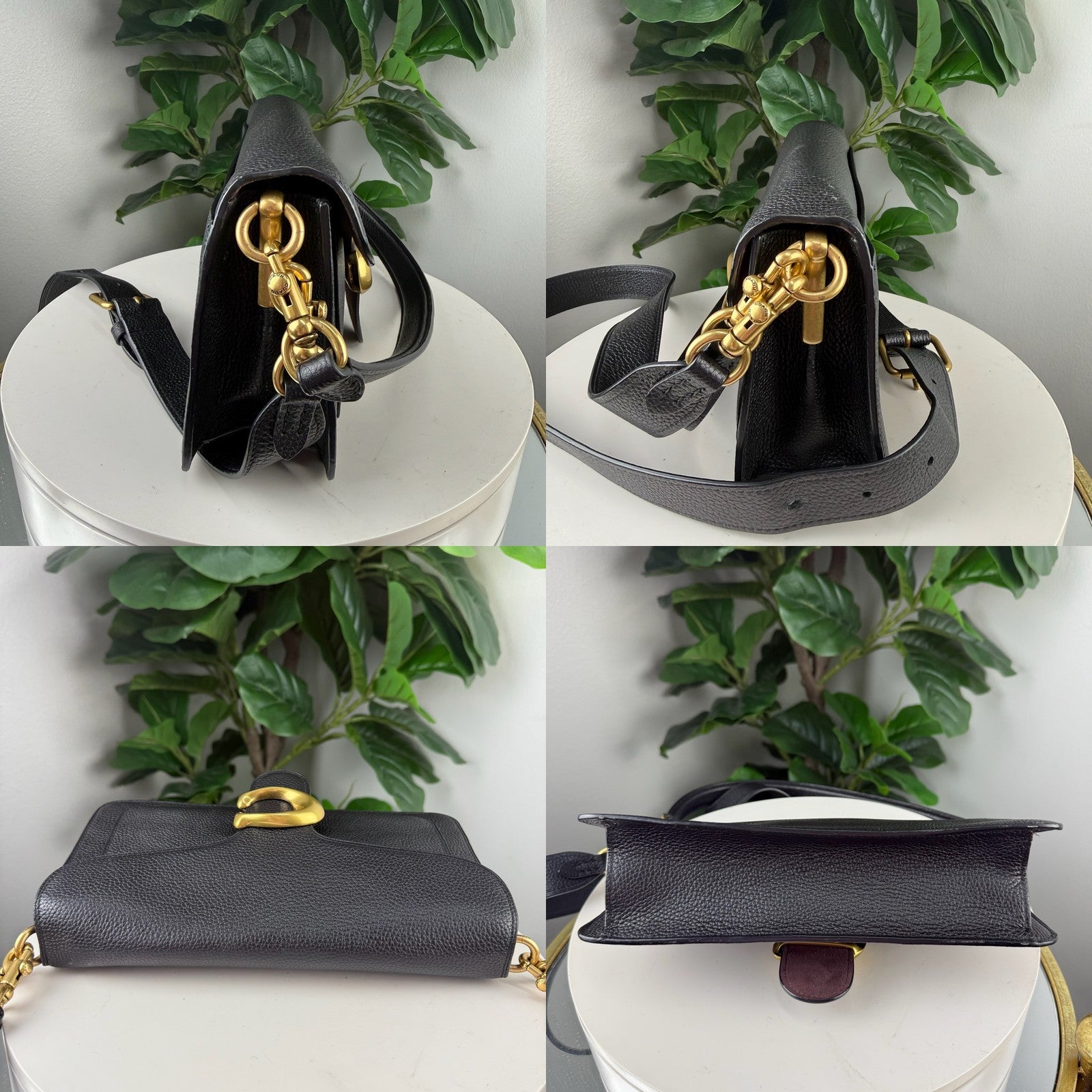 Coach Tabby black leather two way bag - view 3