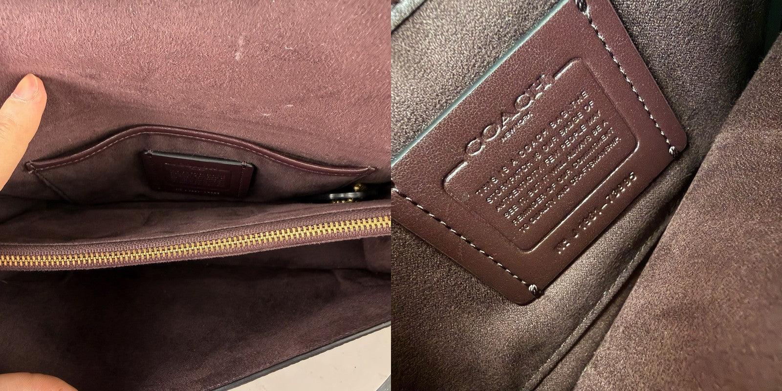 Coach Tabby black leather two way bag - view 5