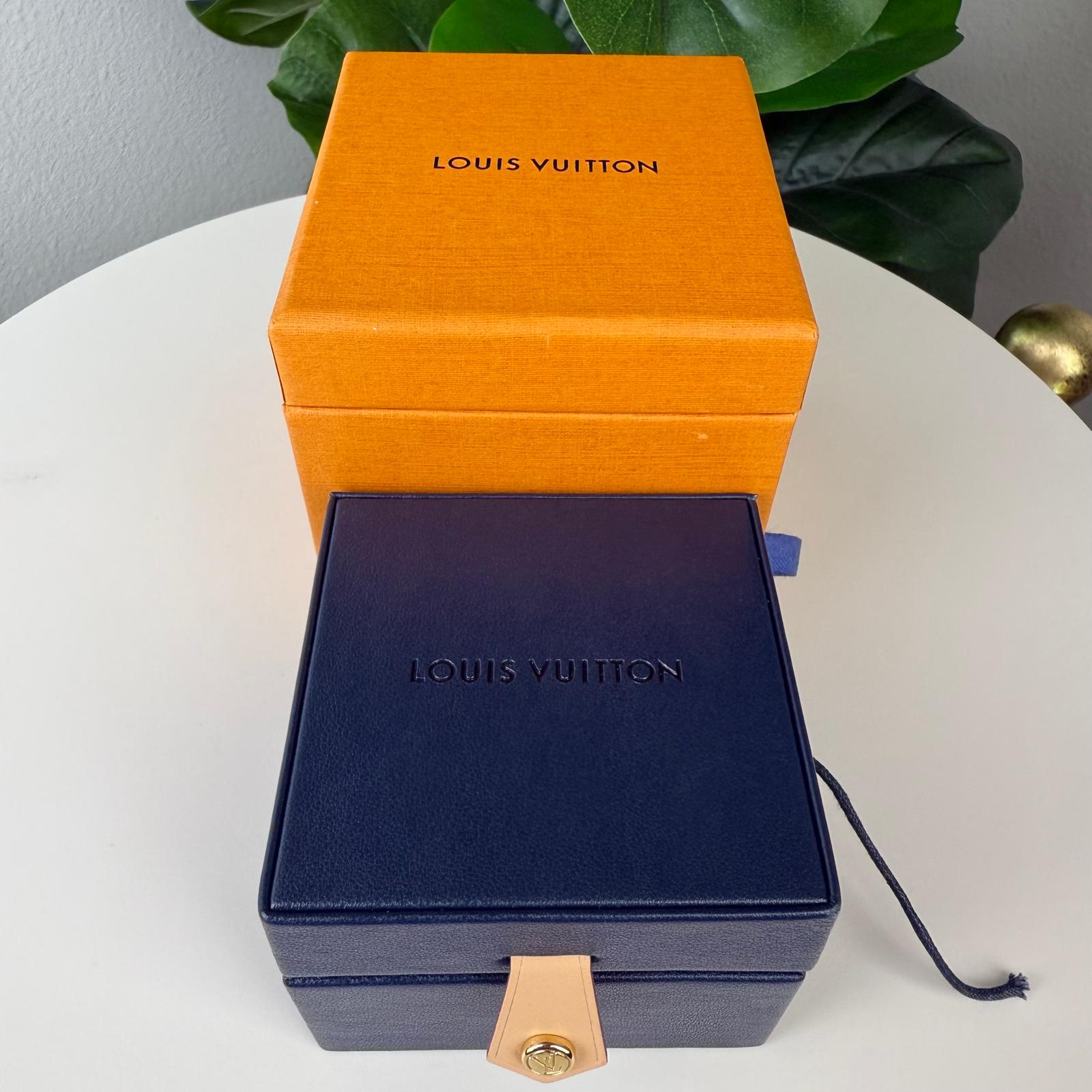 Authentic Louis Vuitton Idylle Blossom Pendant Yellow Gold