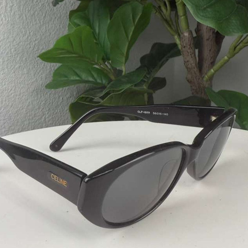$600+ Retail Celine Cashmere Tickled Black Frame Sunglasses