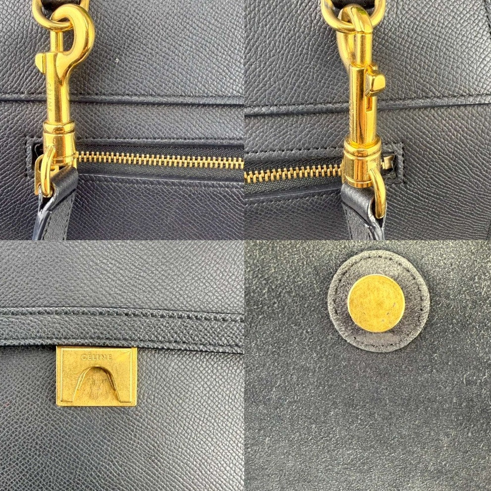 Authentic Celine Black Mini Belt Bag