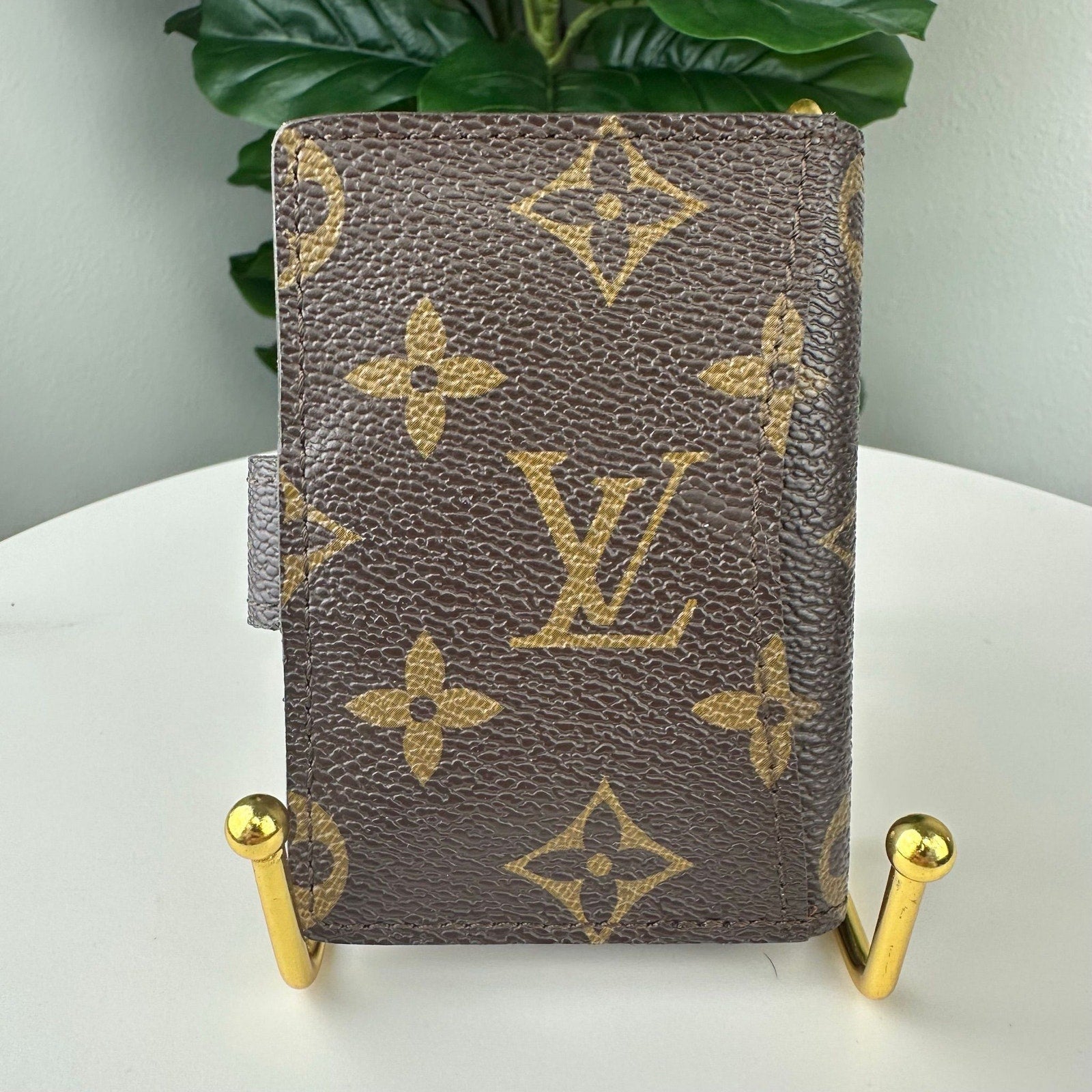 Authentic Louis Vuitton Monogram Organiseur de Poche Card Case