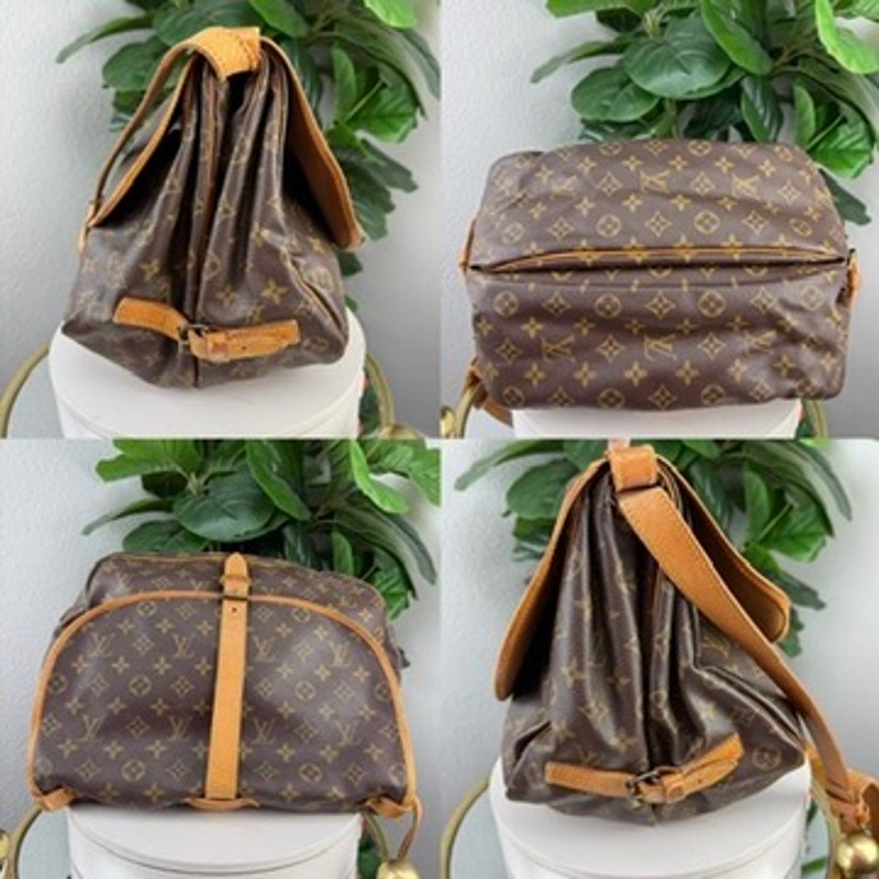 Louis Vuitton Saumur 35 Monogram Crossbody Bag | LeveLux