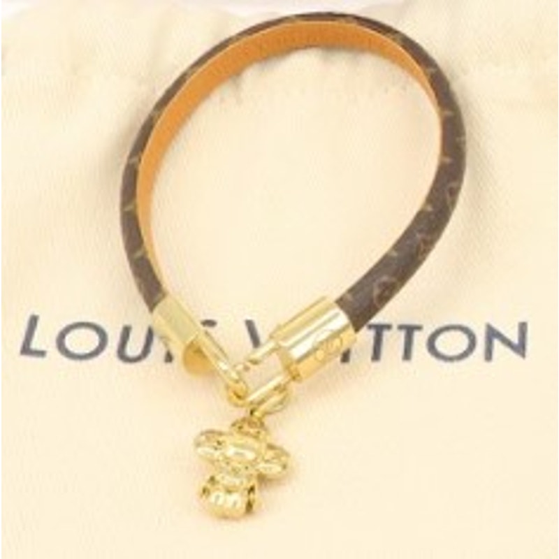 Authentic Louis Vuitton Monogram Monogram Canvas Vivienne Bracelet
