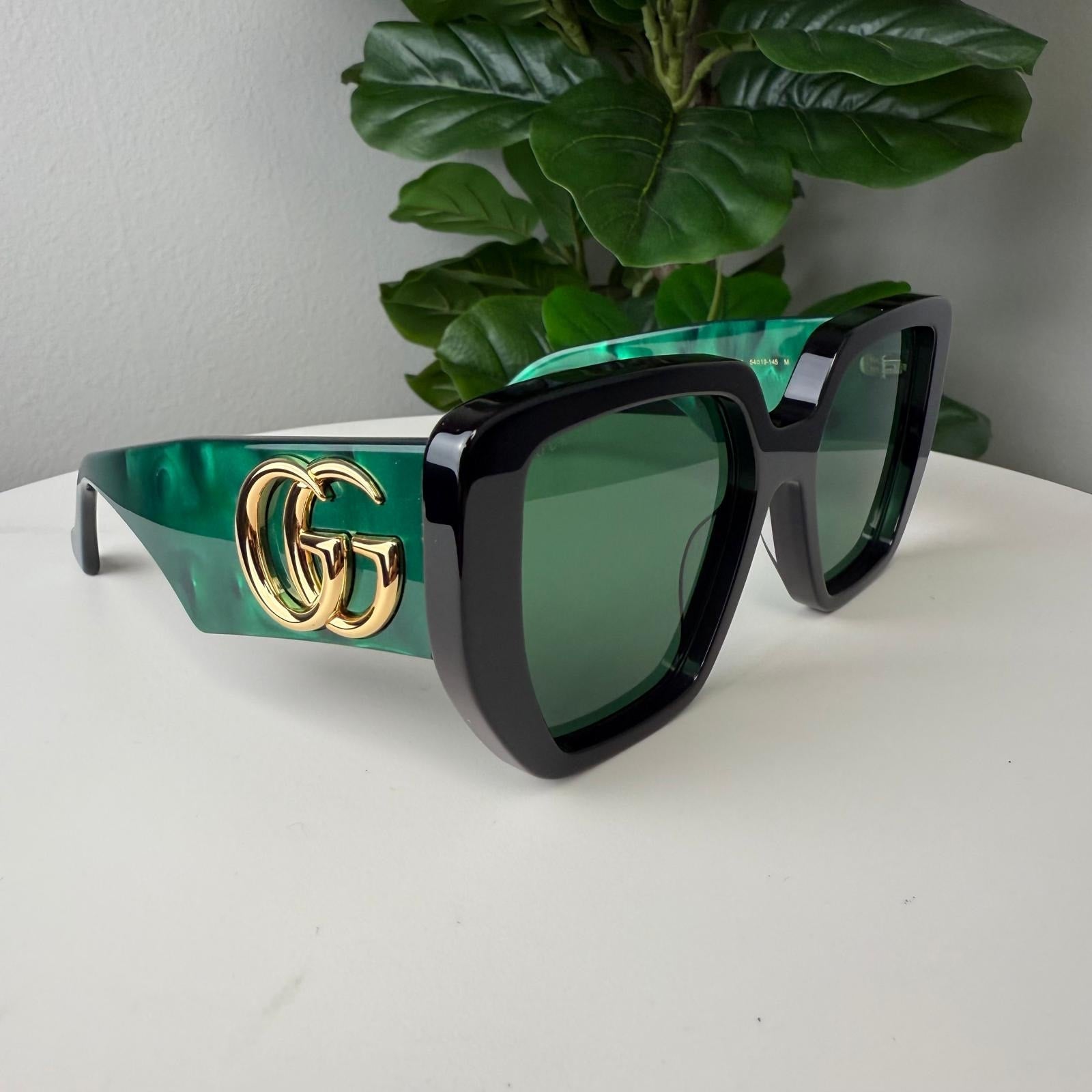 Gucci Eyewear Double G Oversized-frame Sunglasses