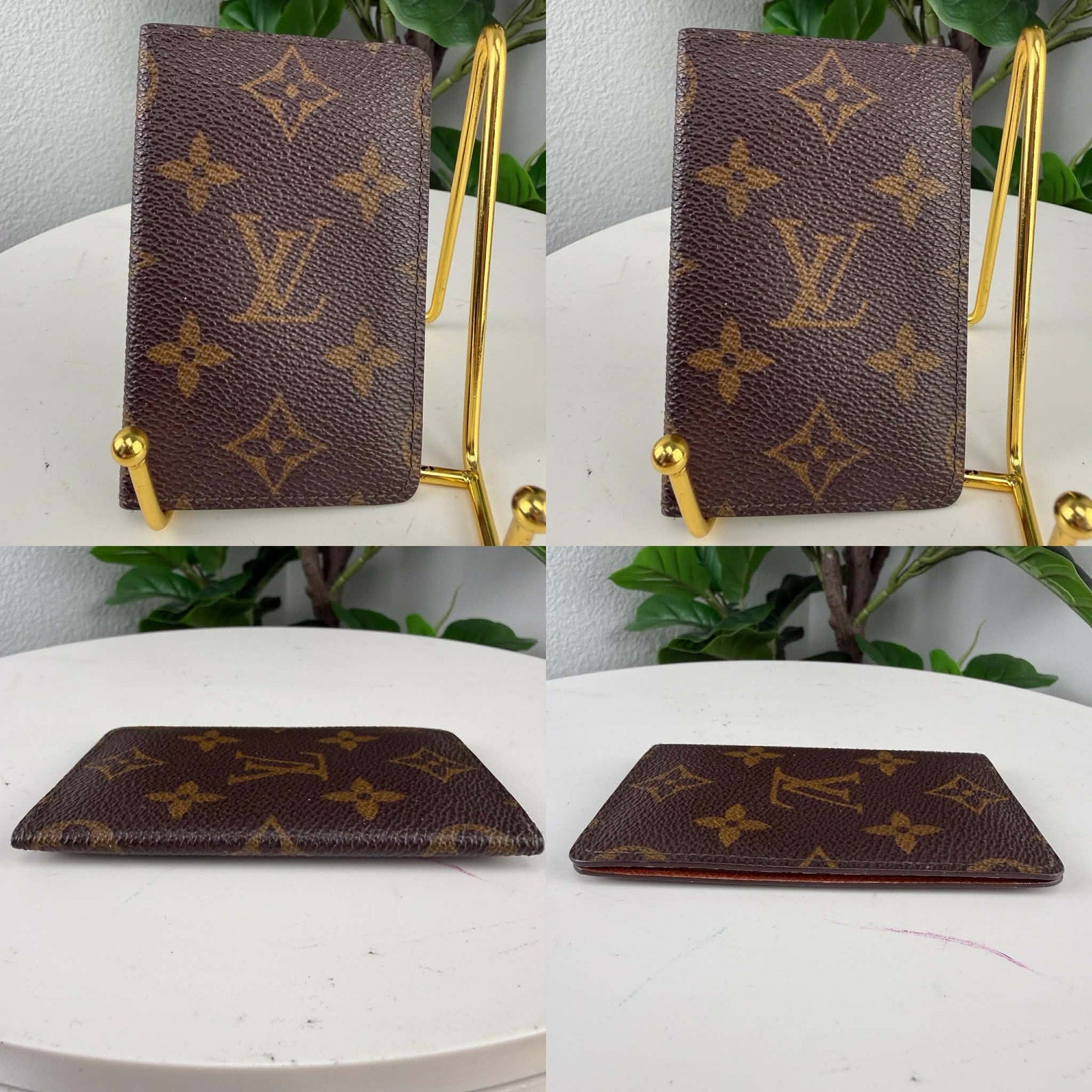 Louis Vuitton Monogram Pochette Carte Visite Card Holder | LeveLuxBag