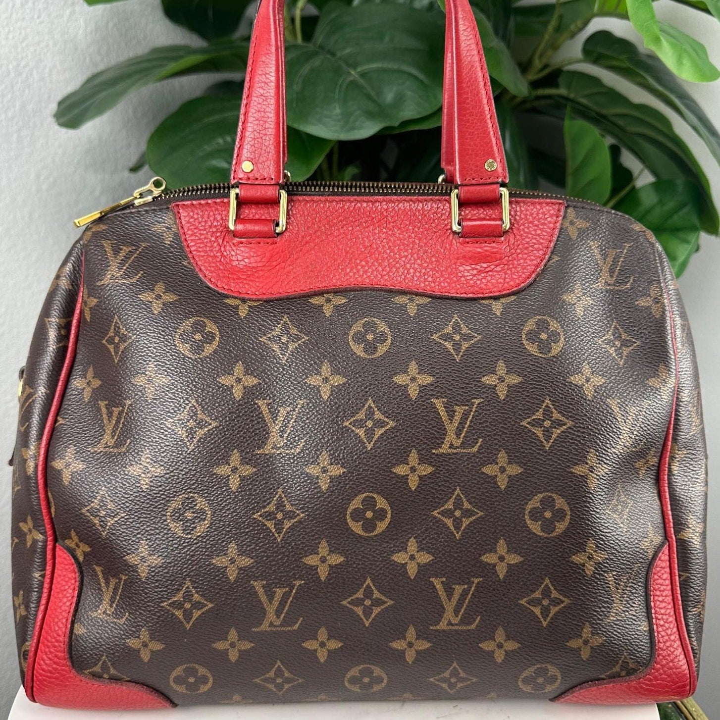 Authentic Louis Vuitton Monogram Retiro NM Poppy Bag