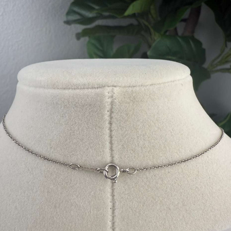 Authentic  Tiffany & Co. Paloma Picasso Loving Heart Pendant Necklace