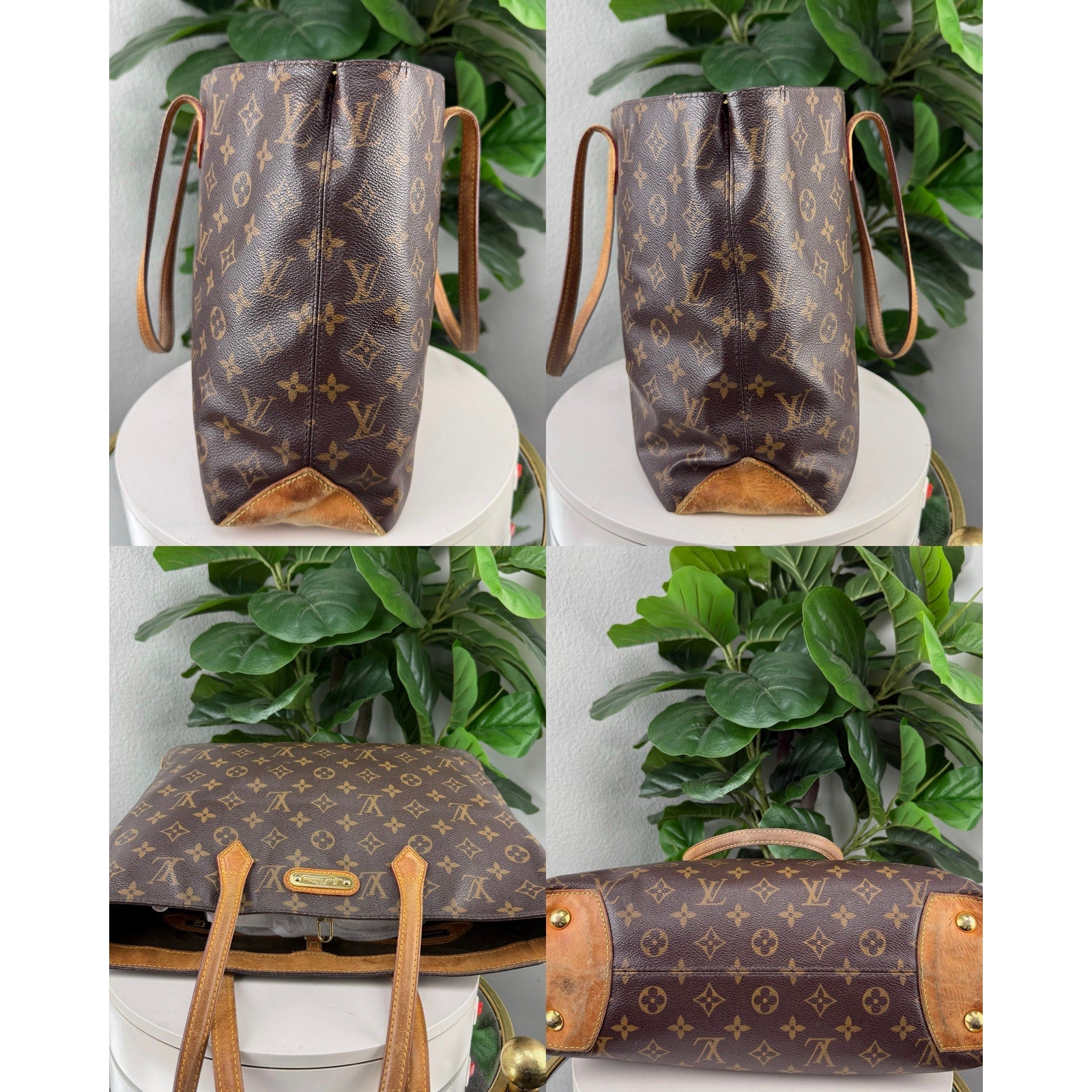 Louis Vuitton Monogram Canvas Wilshire MM Tote Bag